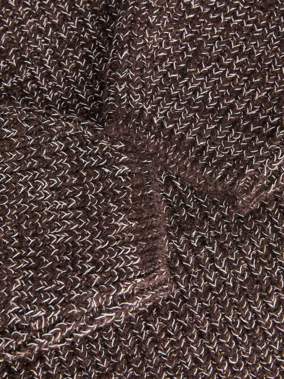 JXGLORIA GLOBAL CREW NECK KNIT - DEMITASSE