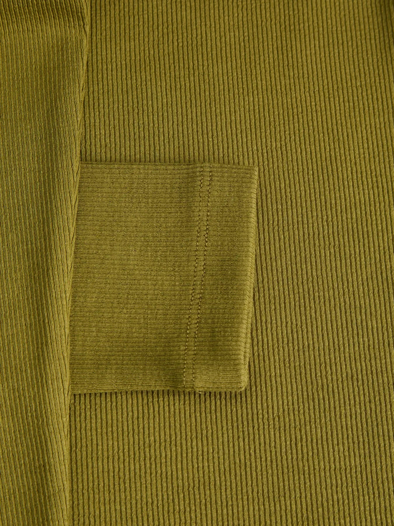 JXFREYA LS RIB TEE - GREEN MOSS