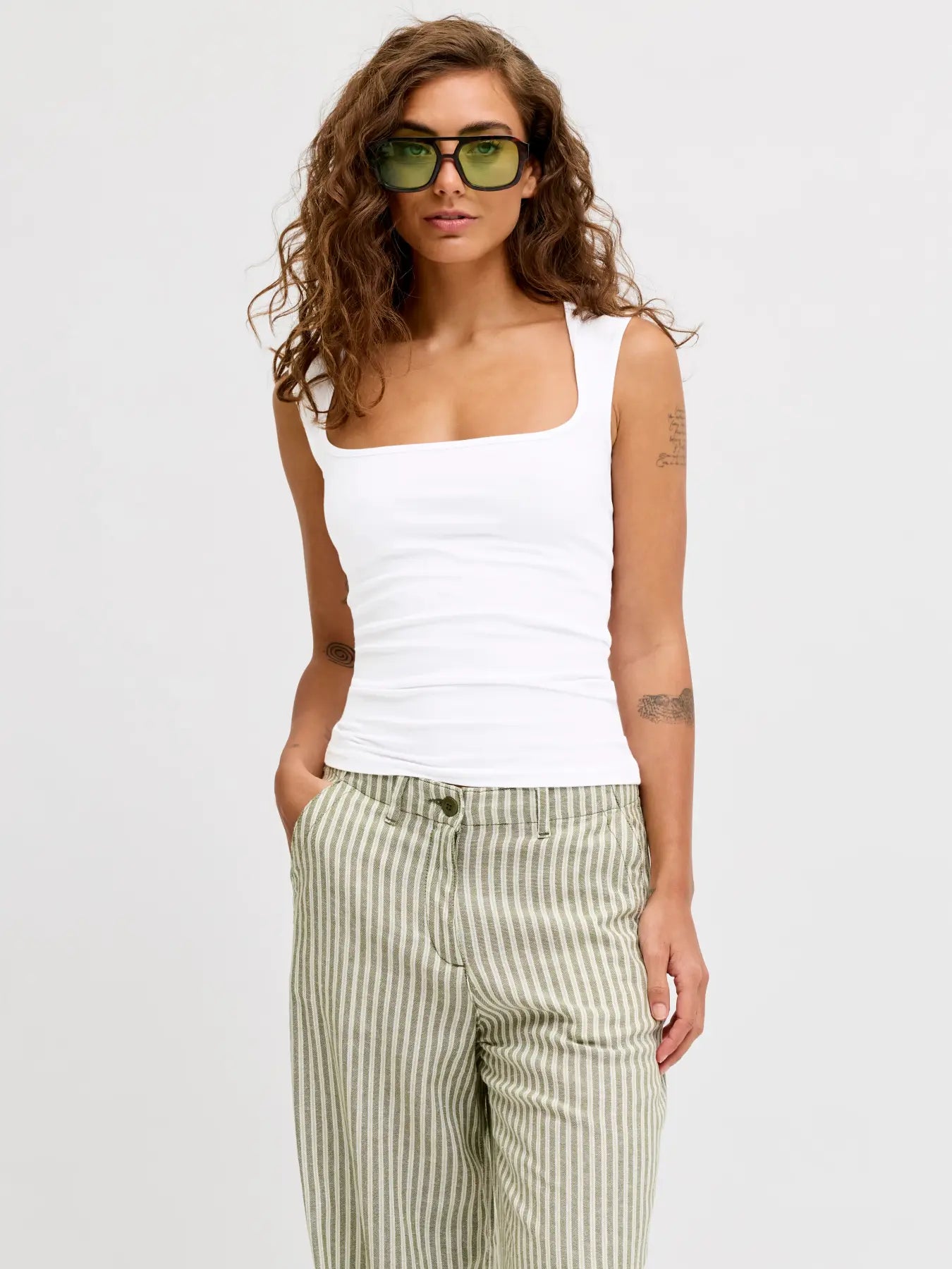 JXISABELLA GIGI TOP - WHITE