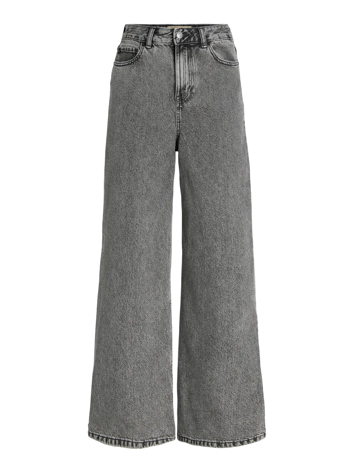JXTOKYO GREY WIDE HW JEANS R6119