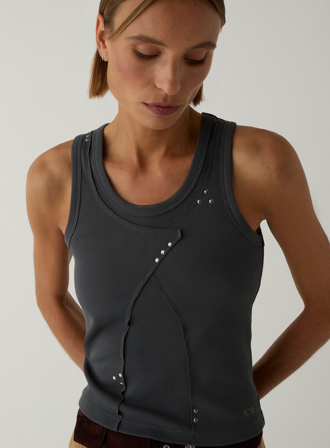Aluma tank top - Grey