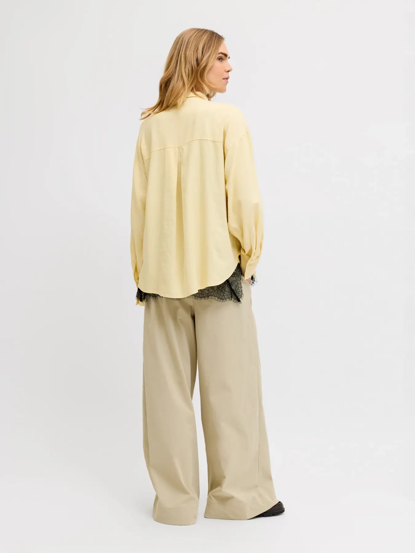 JXALMIRA LINEN SHIRT - SUNLIGHT