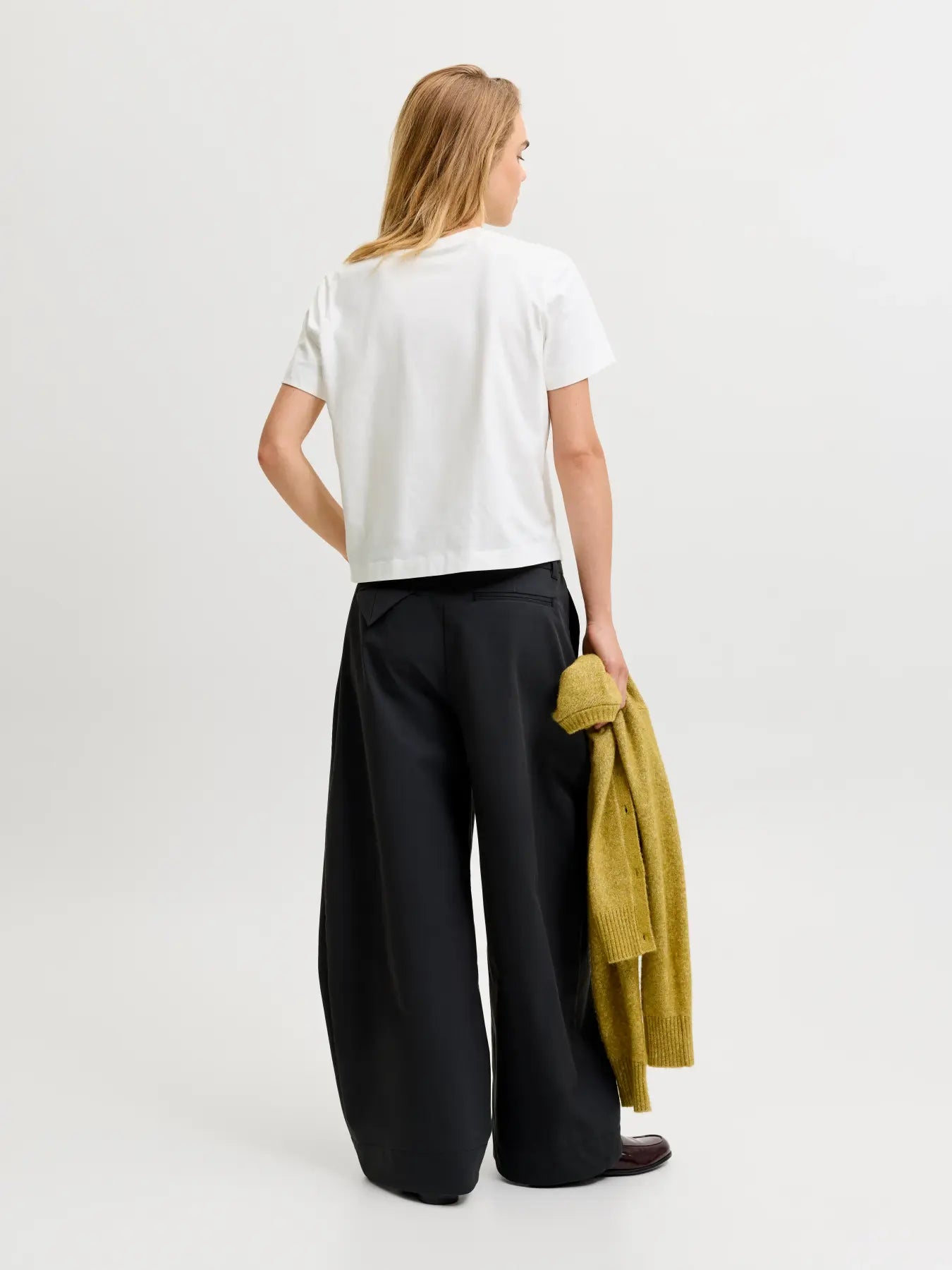JXSOPHIA BOXY SS TEE - WHITE
