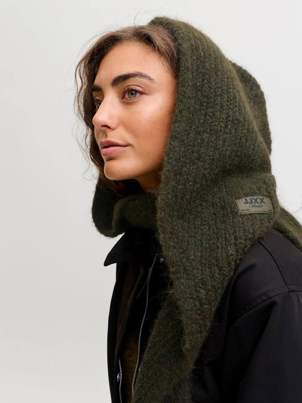 JXKATHERINE KNITTED COUCOU HAT ACC LN - BEECH KHAKI