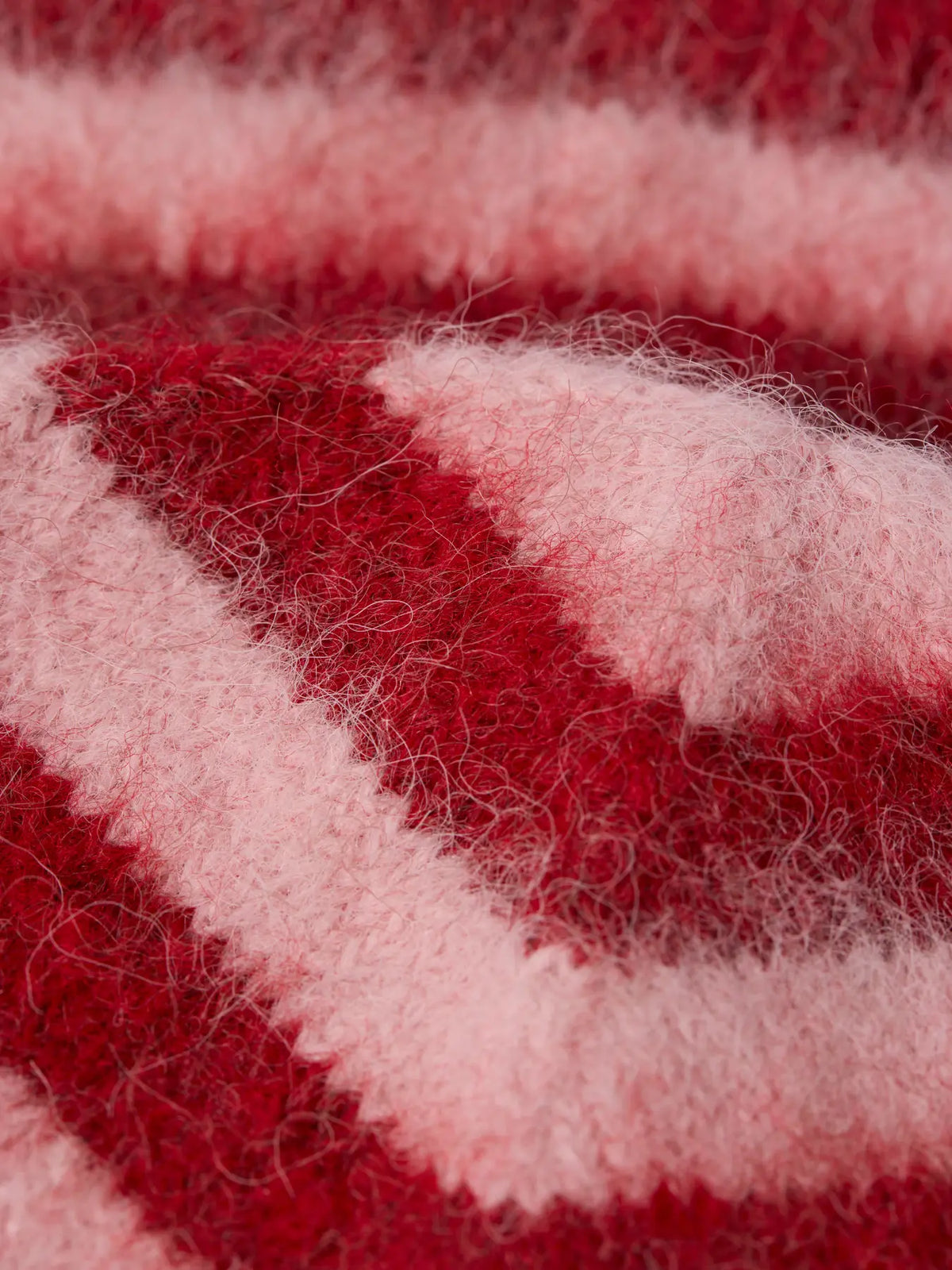 JXVILMA STRIPED BEANIE ACC - PINK NECTAR RED
