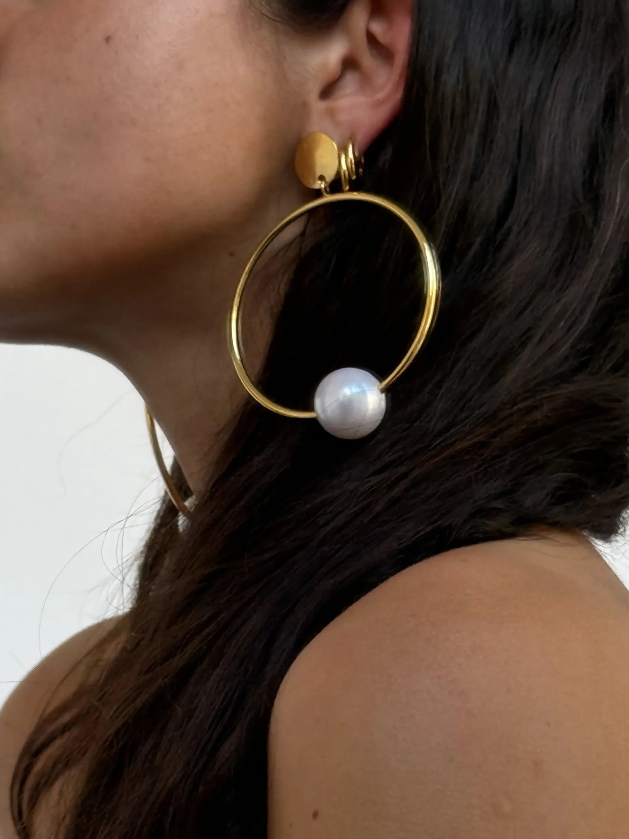 Brisa earrings - Pearl