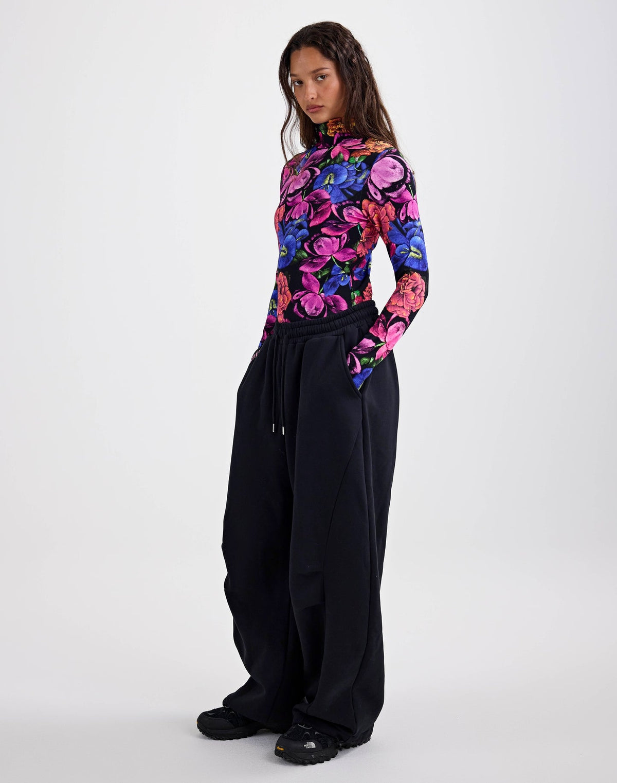 Nero balloon pants - black