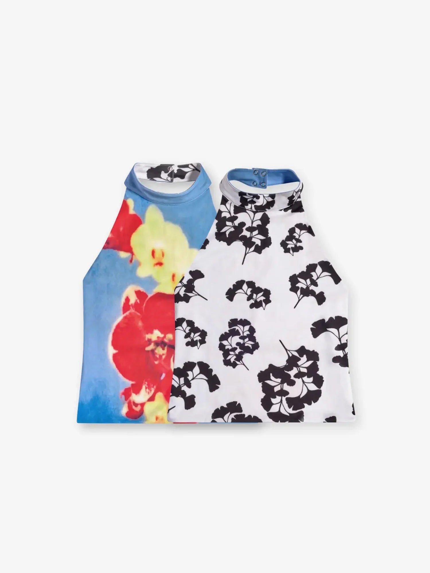 Camelia reversible top - Multicolor