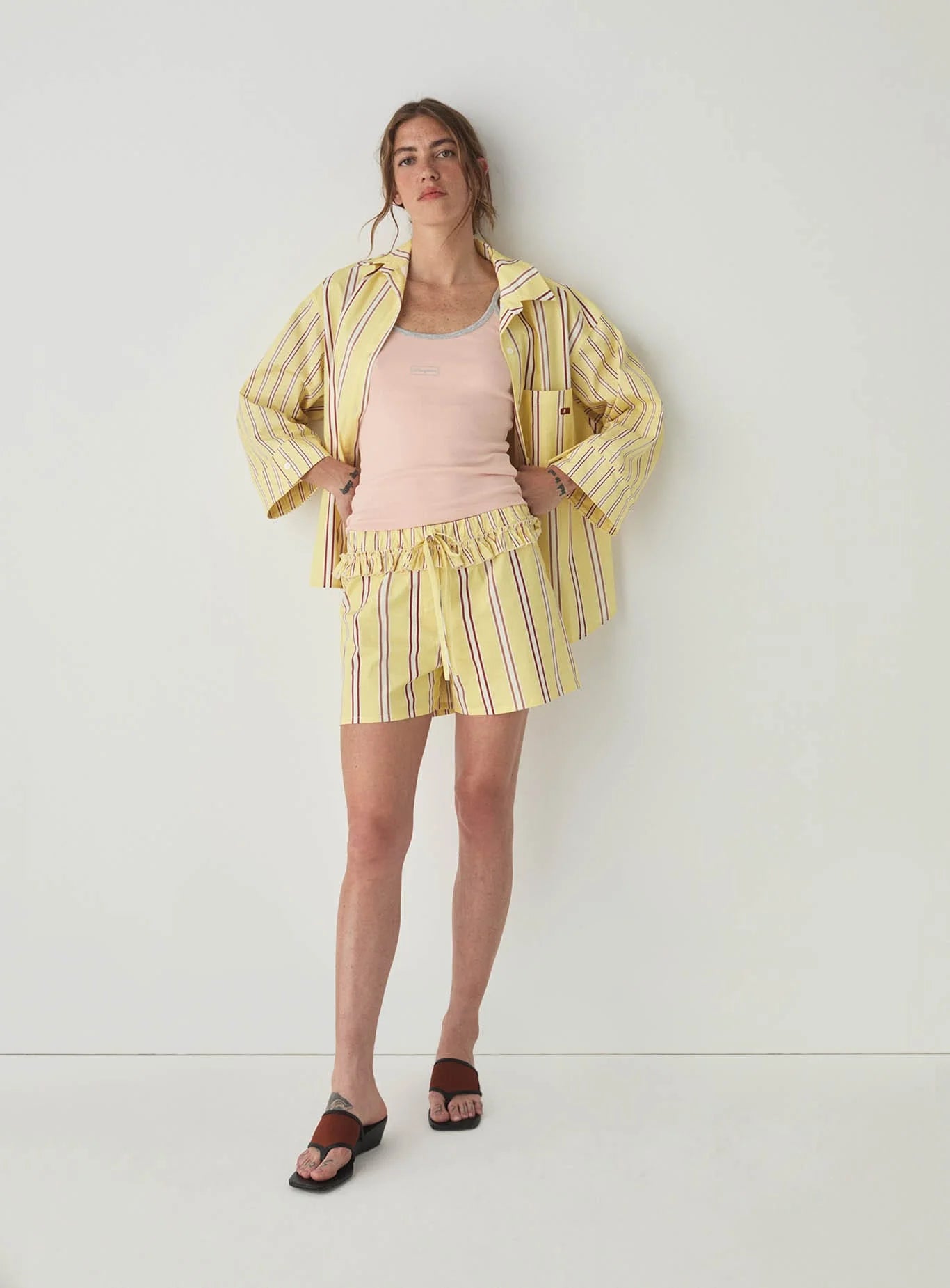 Caos shirt - Butter stripes