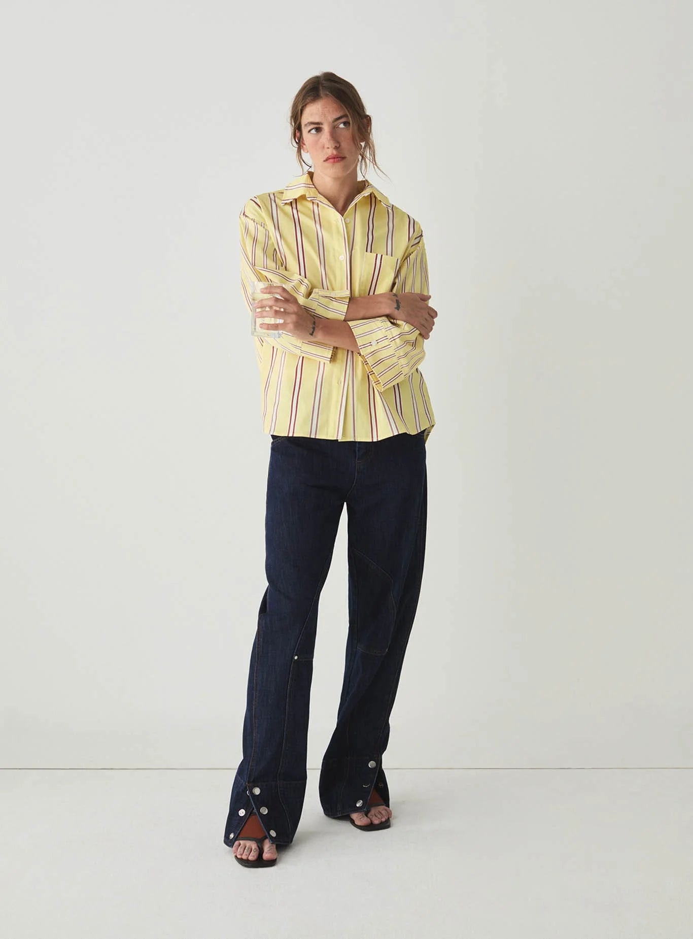 Caos shirt - Butter stripes