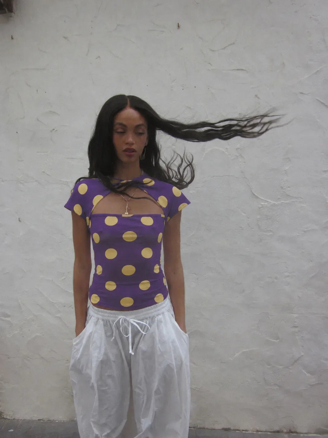 Lotus florida top - Multicolor