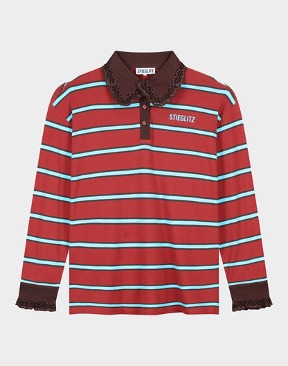 Cira Polo Longsleeve Lace Cuf
