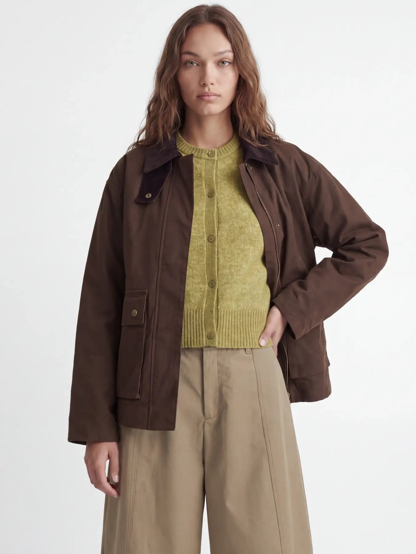 JXZAGA JACKET - DEMITASSE