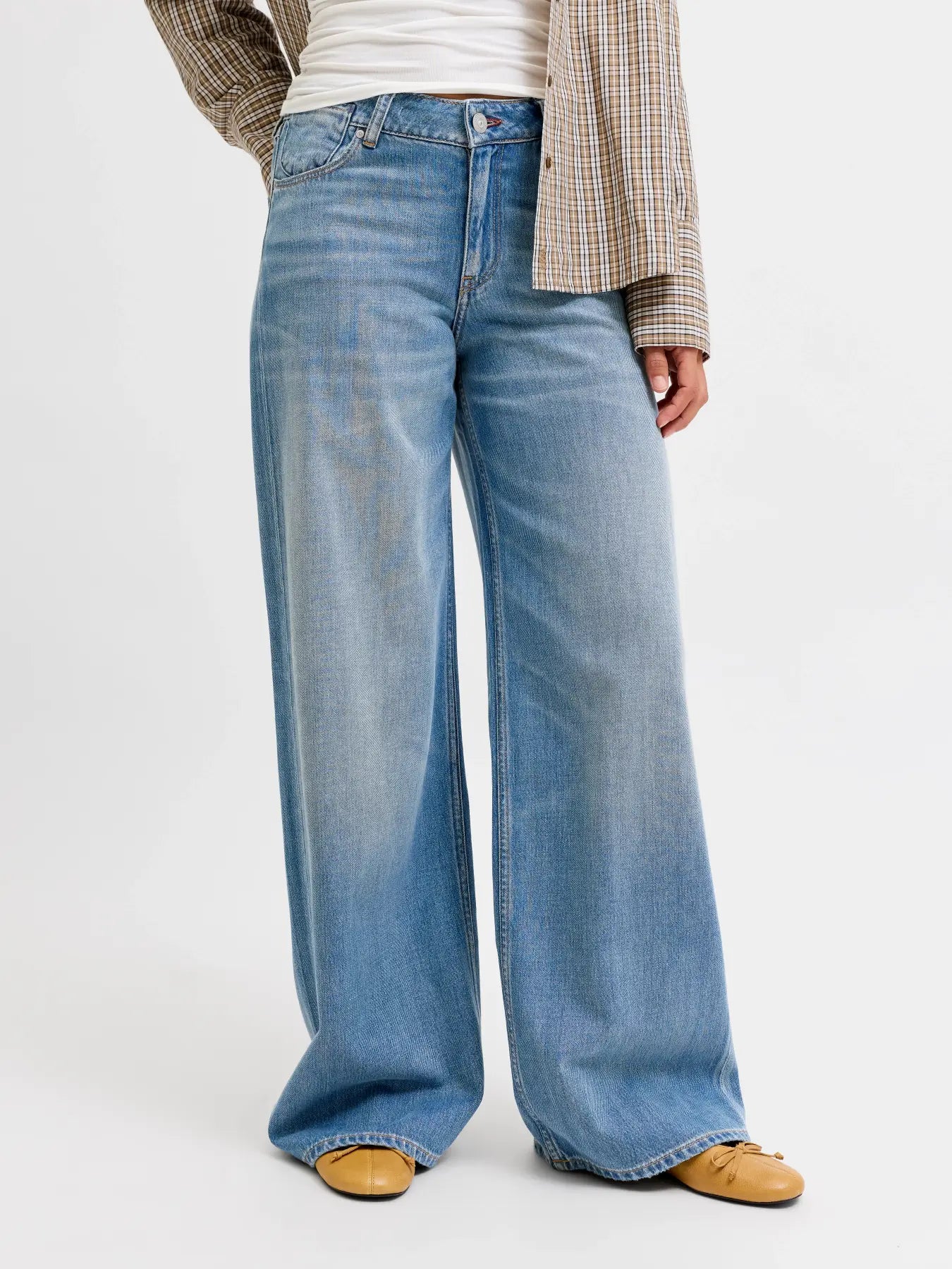 JXOSLO ARCHIVE WIDE MW R421 - BLUE DENIM