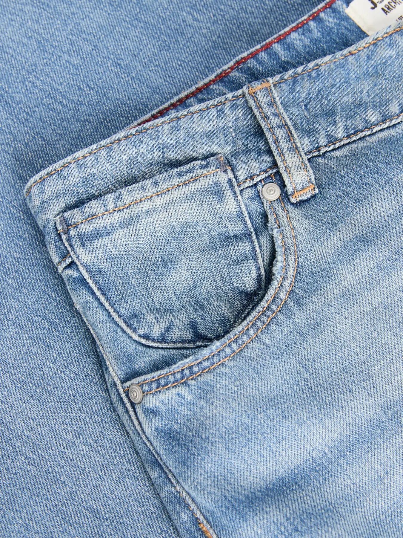 JXOSLO ARCHIVE WIDE MW R421 - BLUE DENIM