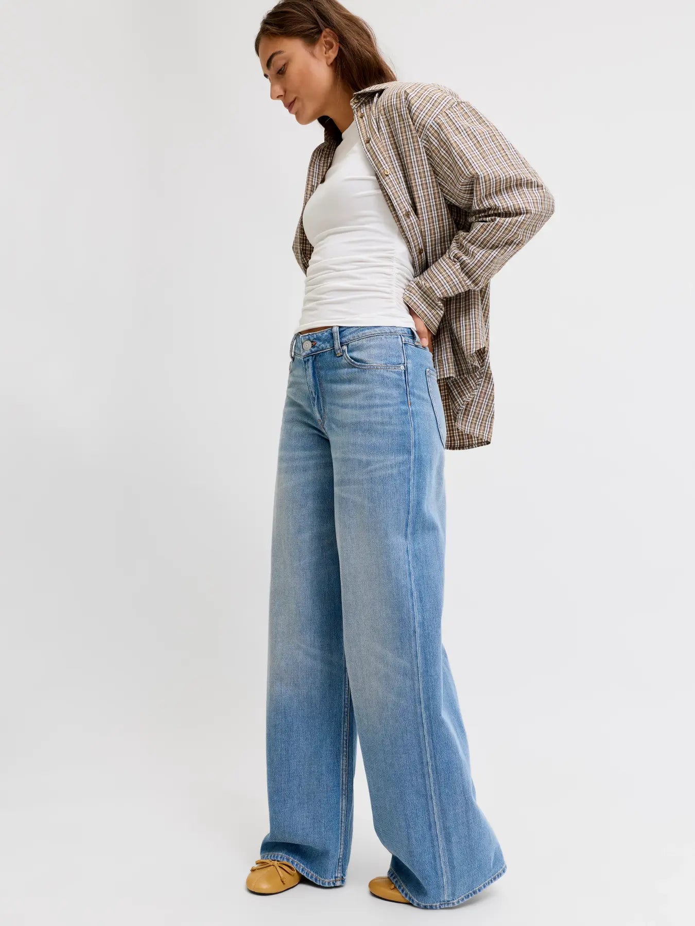 JXOSLO ARCHIVE WIDE MW R421 - BLUE DENIM