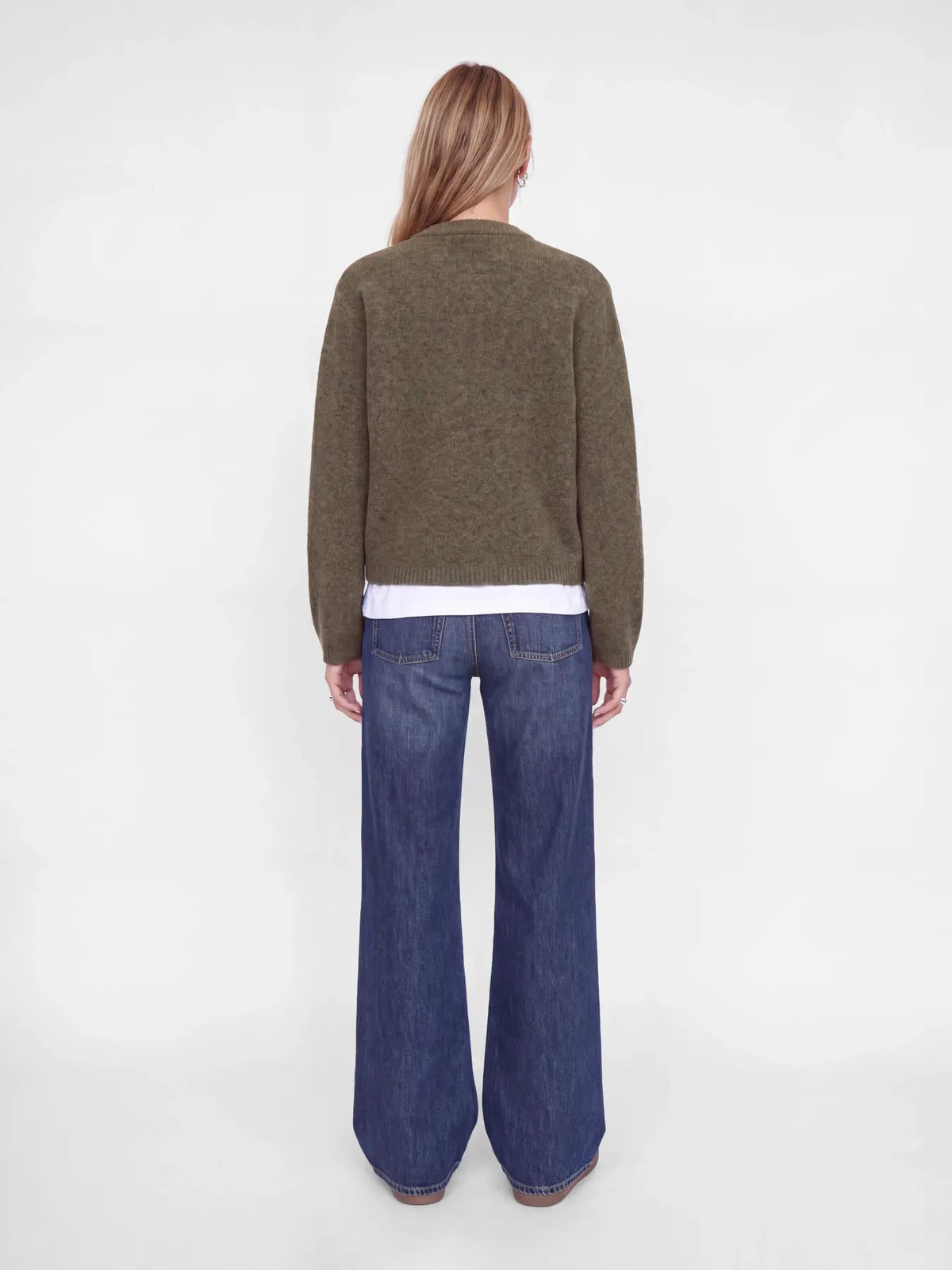 JXVALERIA CREW NECK KNIT - FALCON