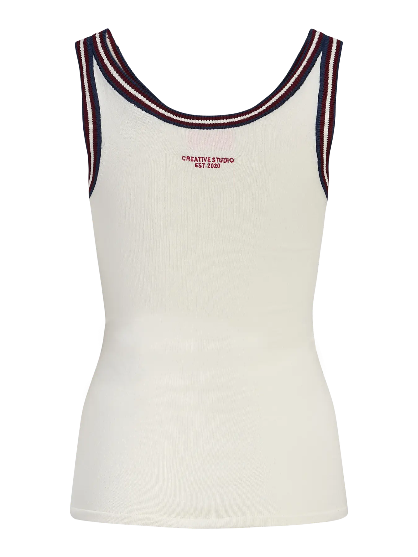 JXMINA COMFY TOP KNIT - CABERNET/ VANILLA ICE