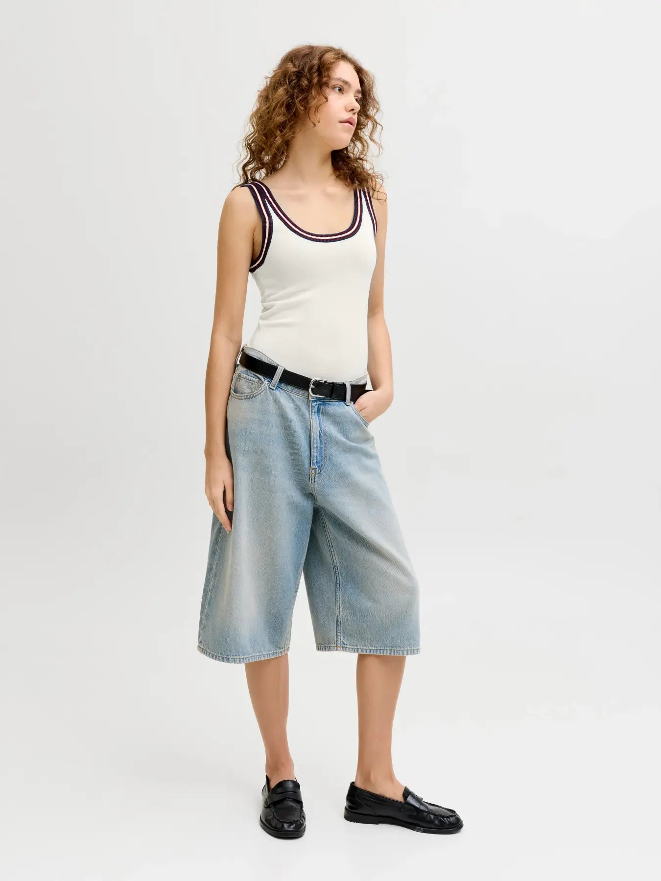 JXMINA COMFY TOP KNIT - CABERNET/ VANILLA ICE