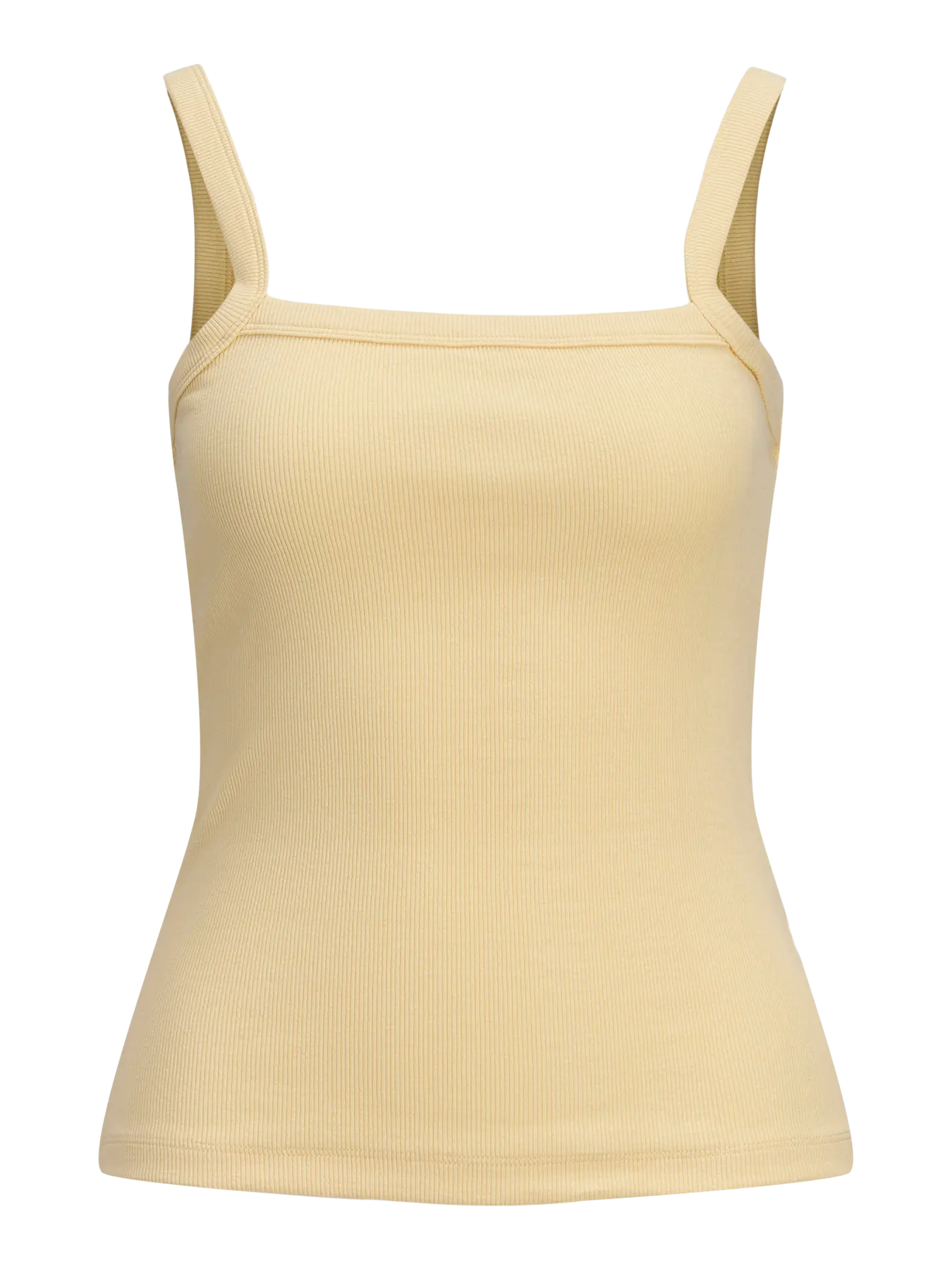 JXFIFI RIB TOP - SUNLIGHT