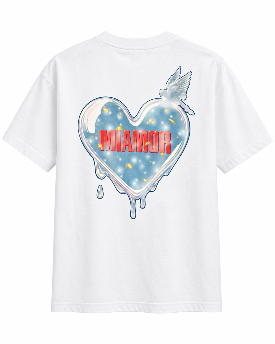 Miamor x Summer edition - unisex heavy tee - Palomita