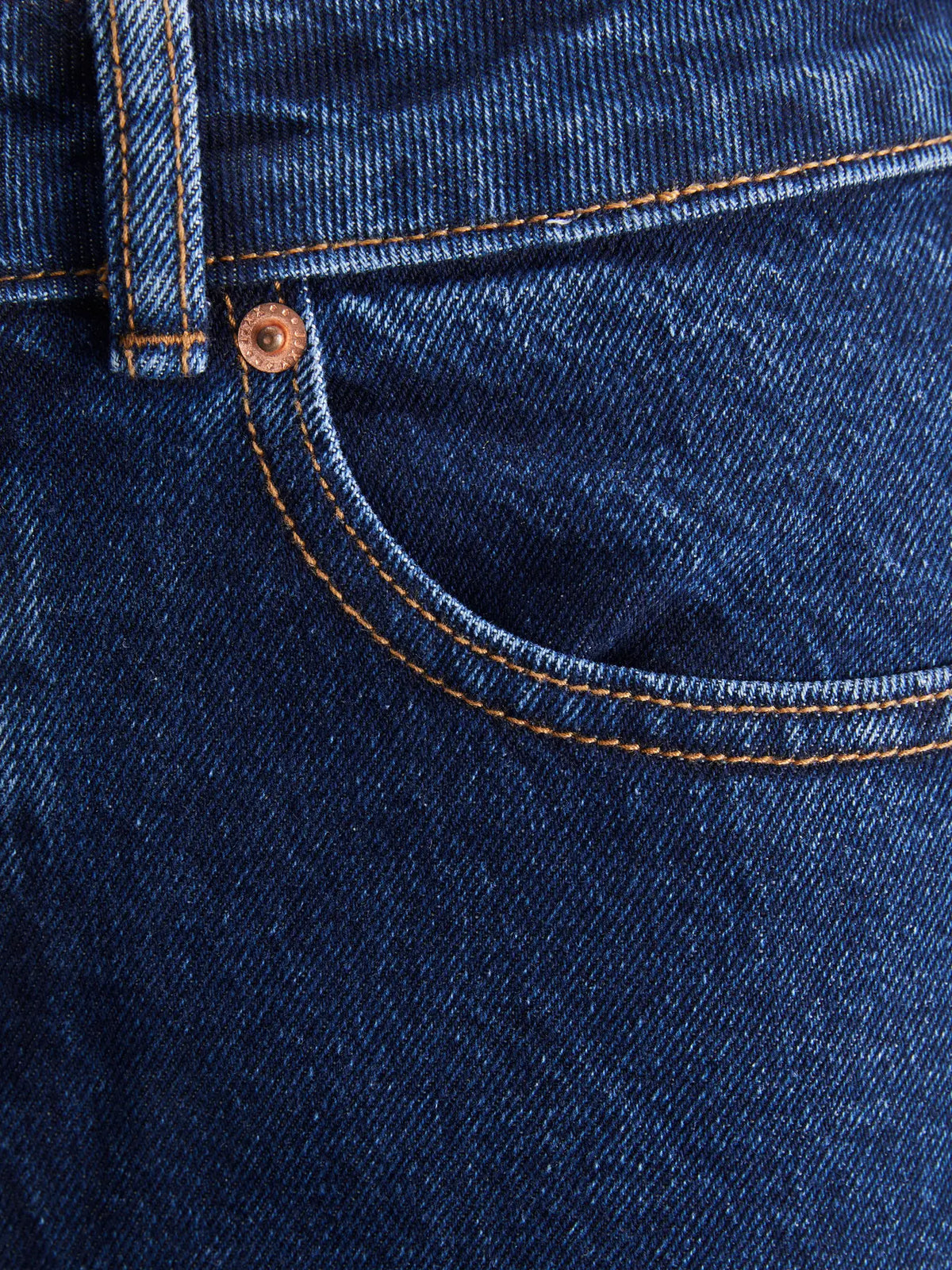 JXTOKYO WIDE HW DENIM MR6001 - DARK BLUE