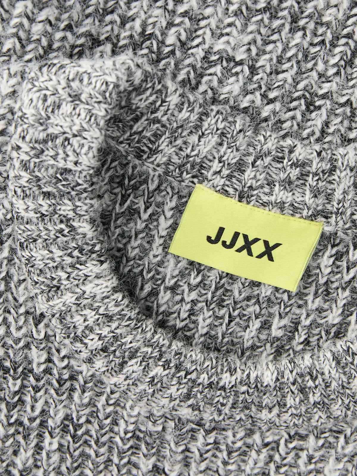 JXGLORIA GLOBAL CREW NECK KNIT - GREY