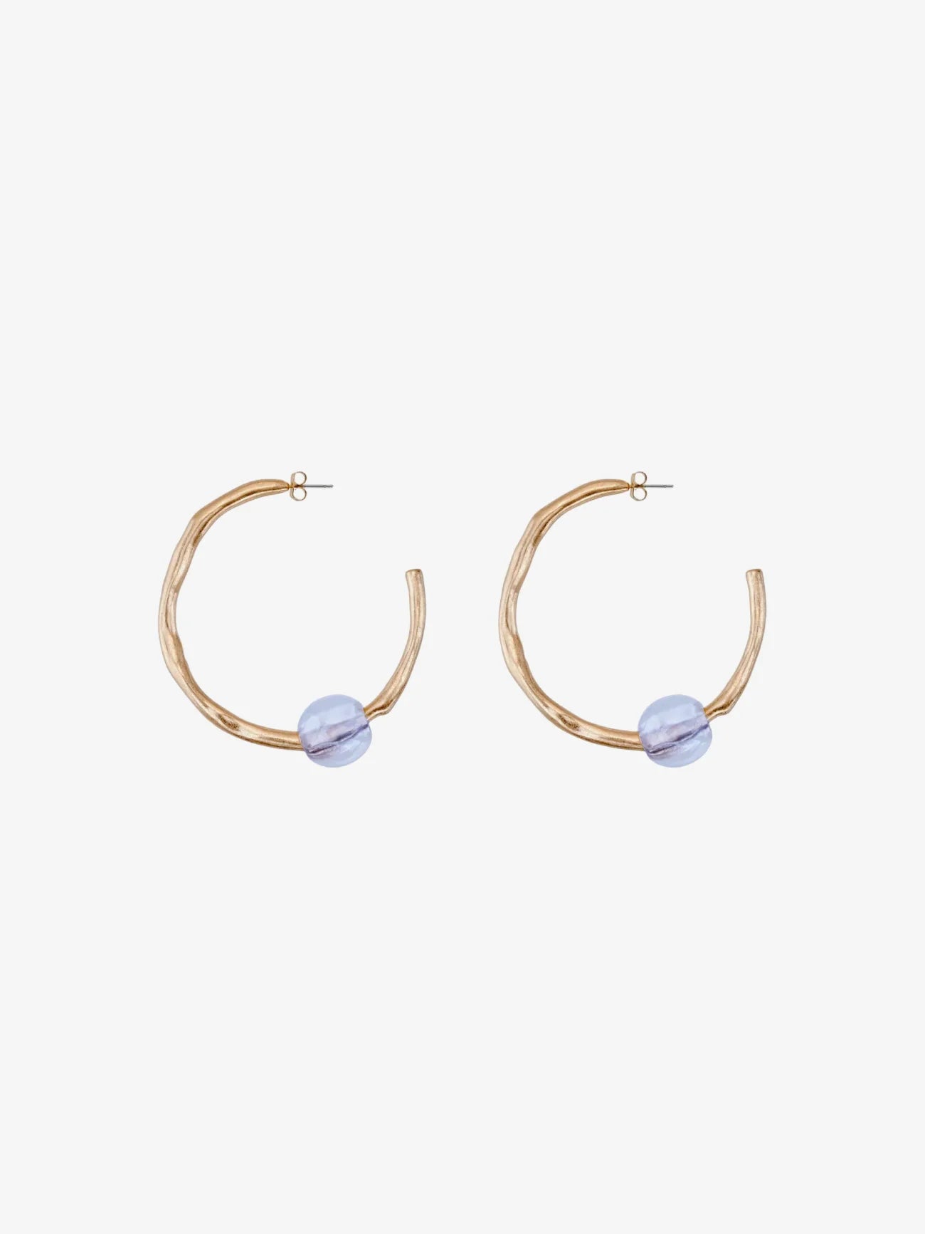 Hazel hoops - Blue