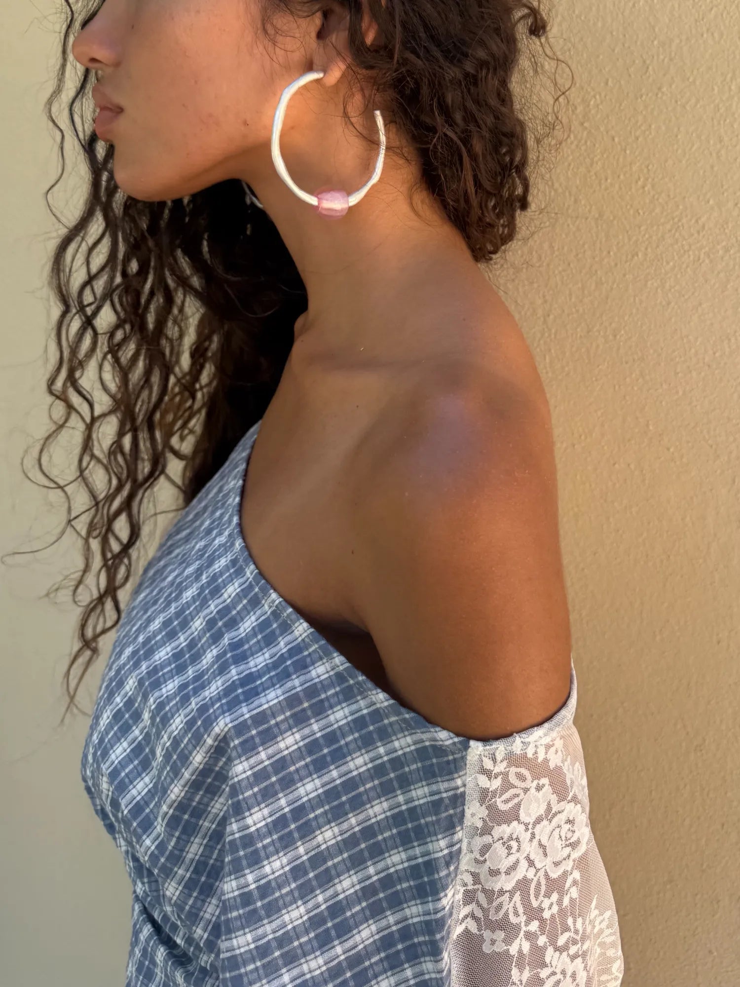 Hazel hoops - Pink