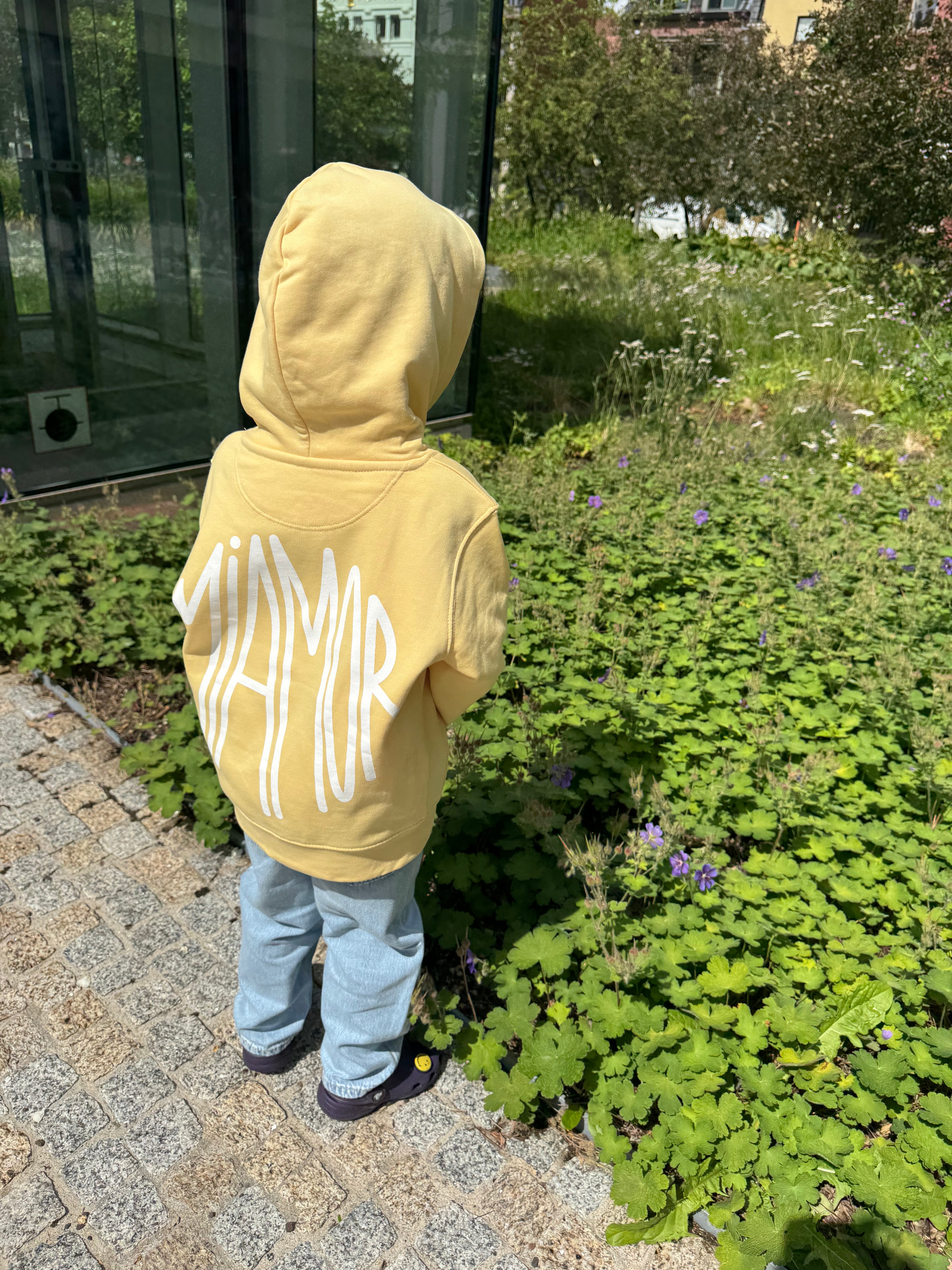 NEW - Mini Miamor supreme hoodie viva yellow - White