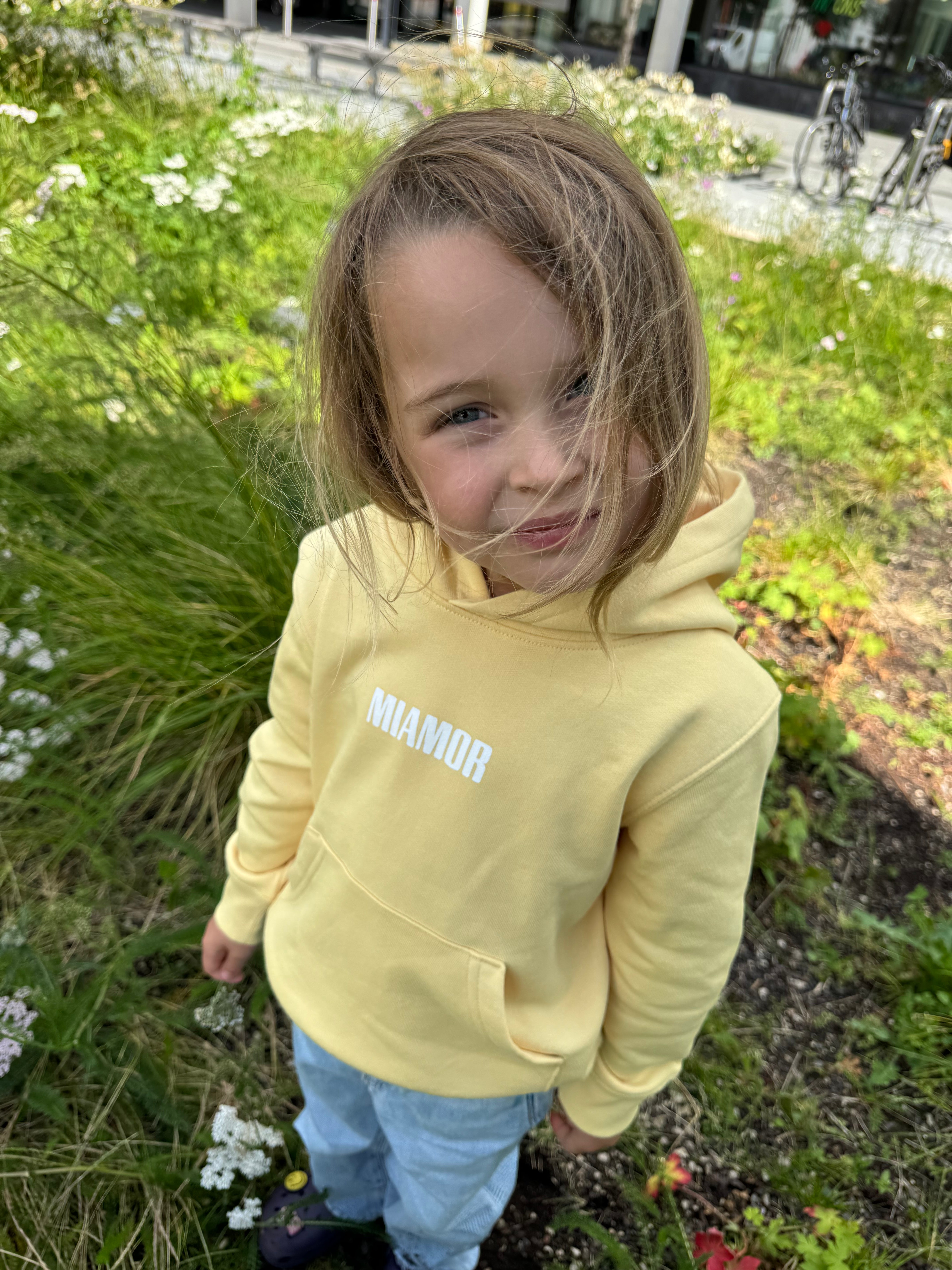 NEW - Mini Miamor supreme hoodie viva yellow - White