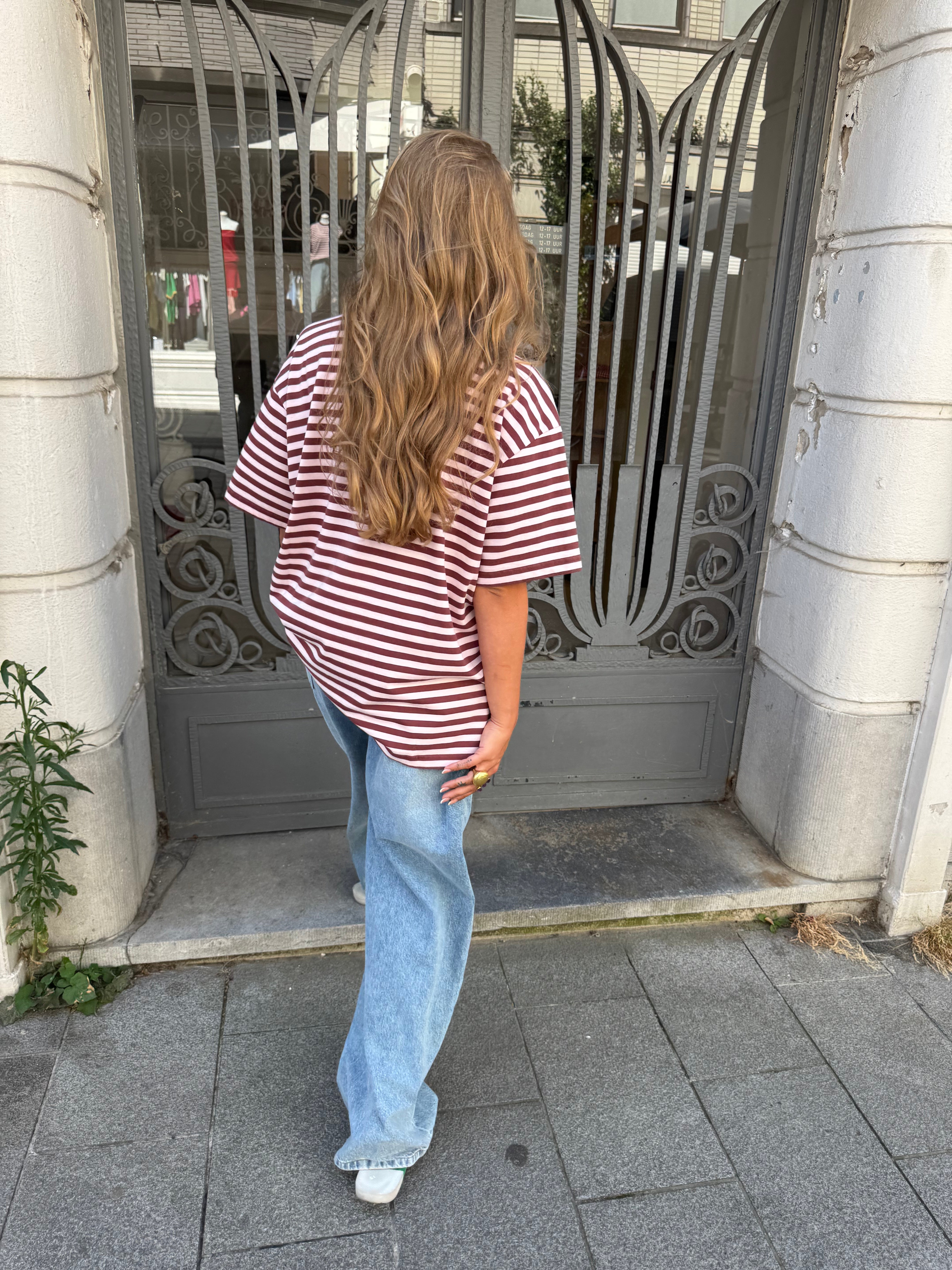 Pipa oversized t-shirt - pink