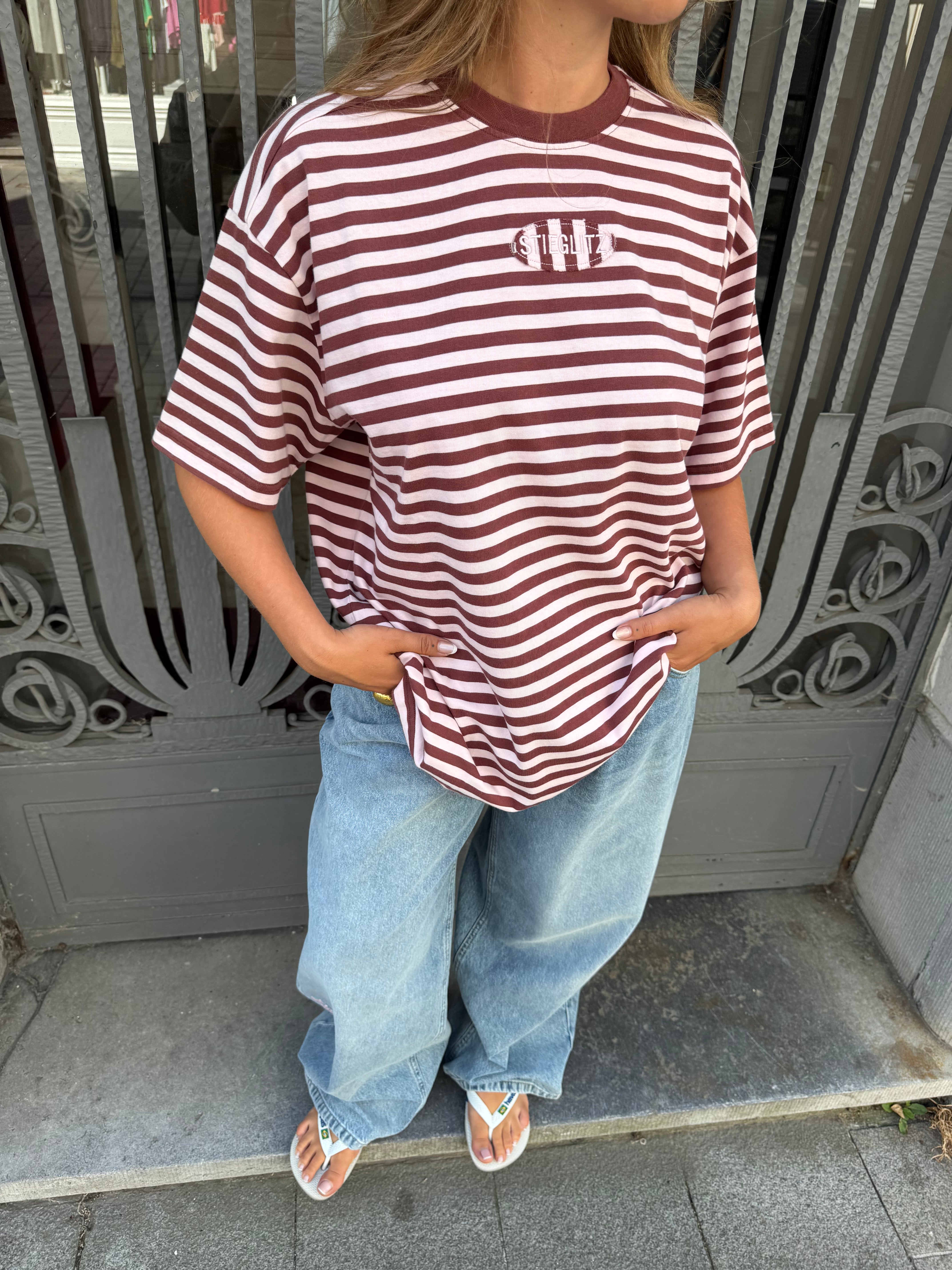 Pipa oversized t-shirt - pink