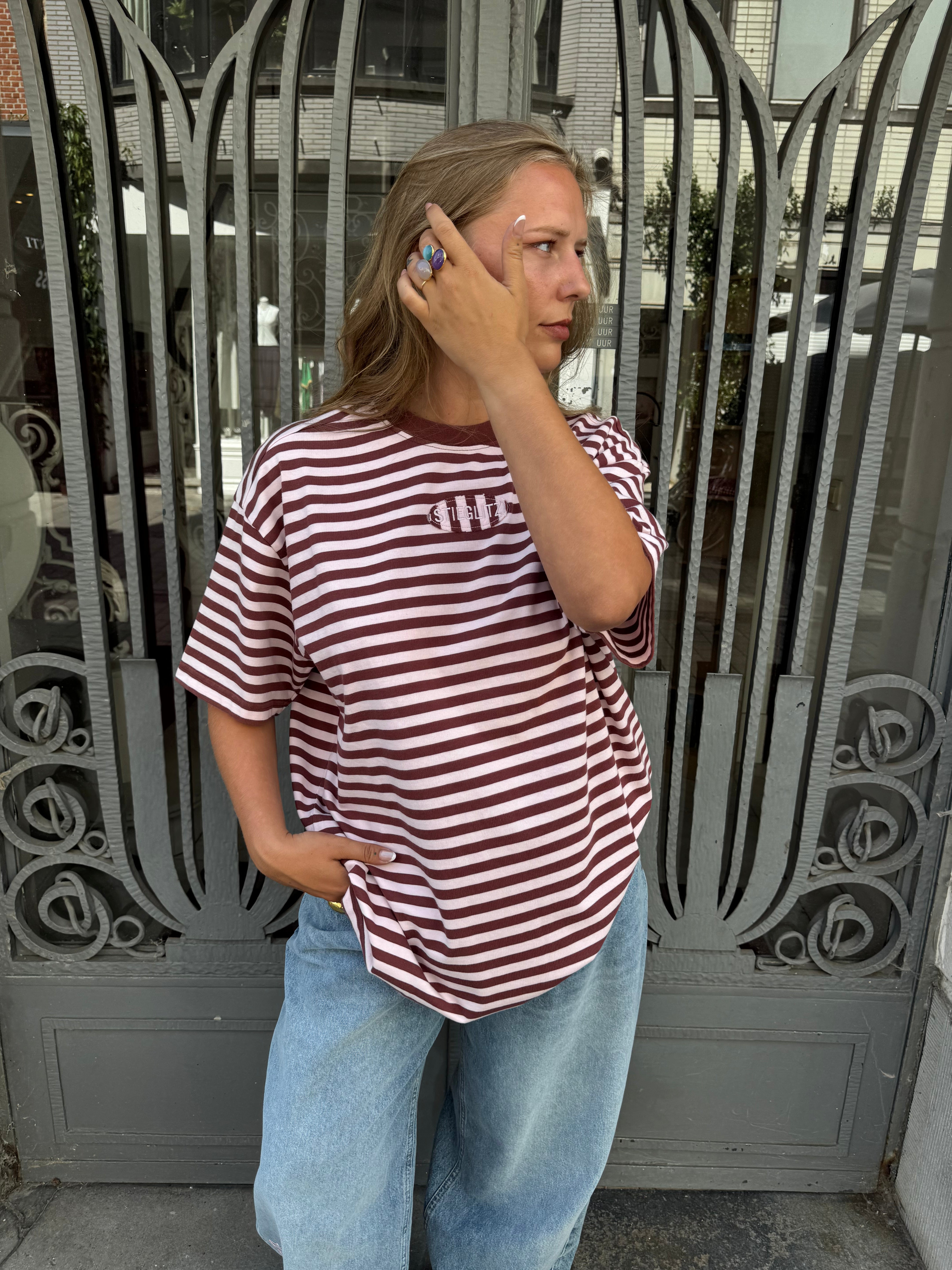 Pipa oversized t-shirt - pink