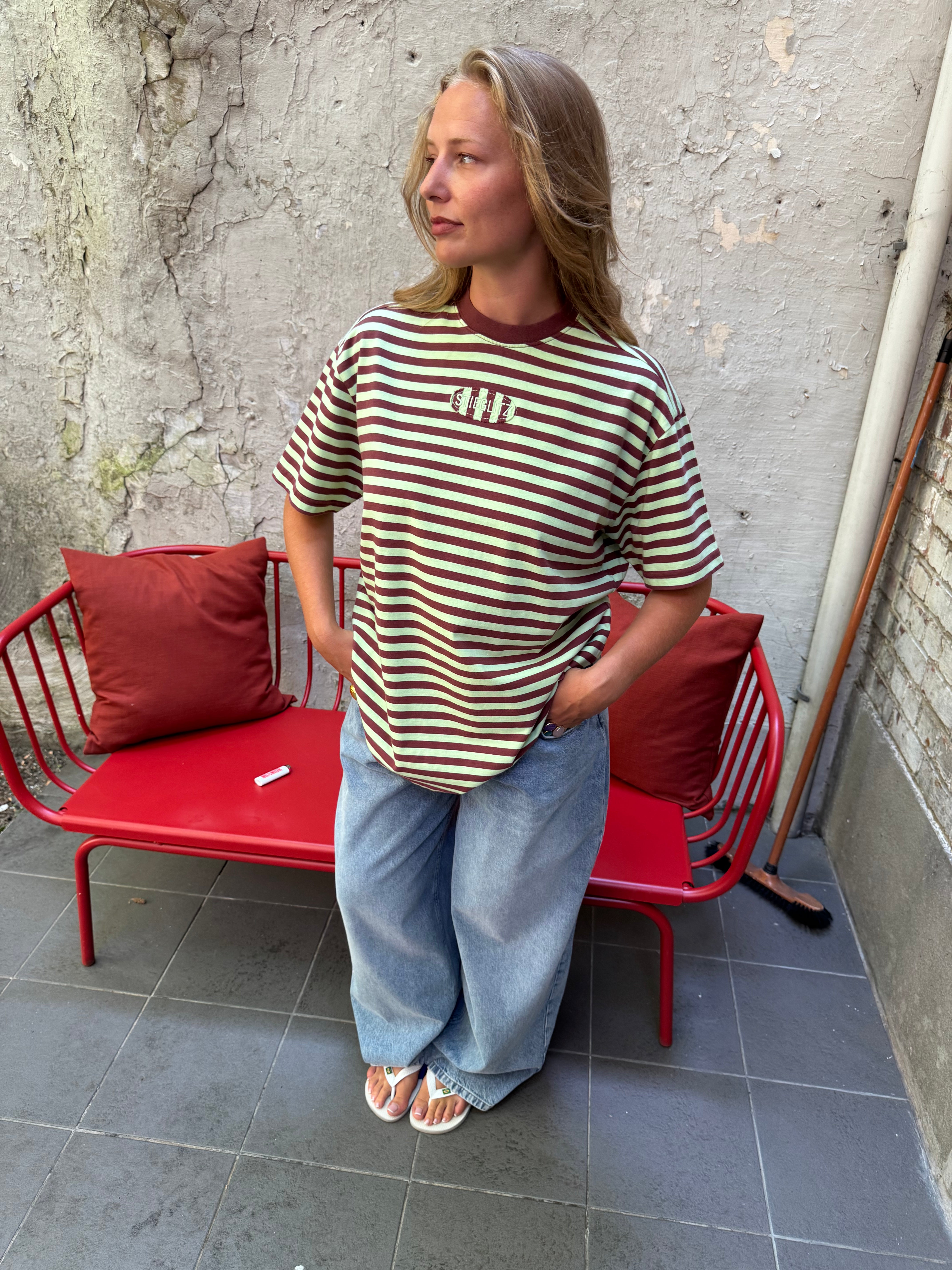 Pipa oversized t-shirt - green