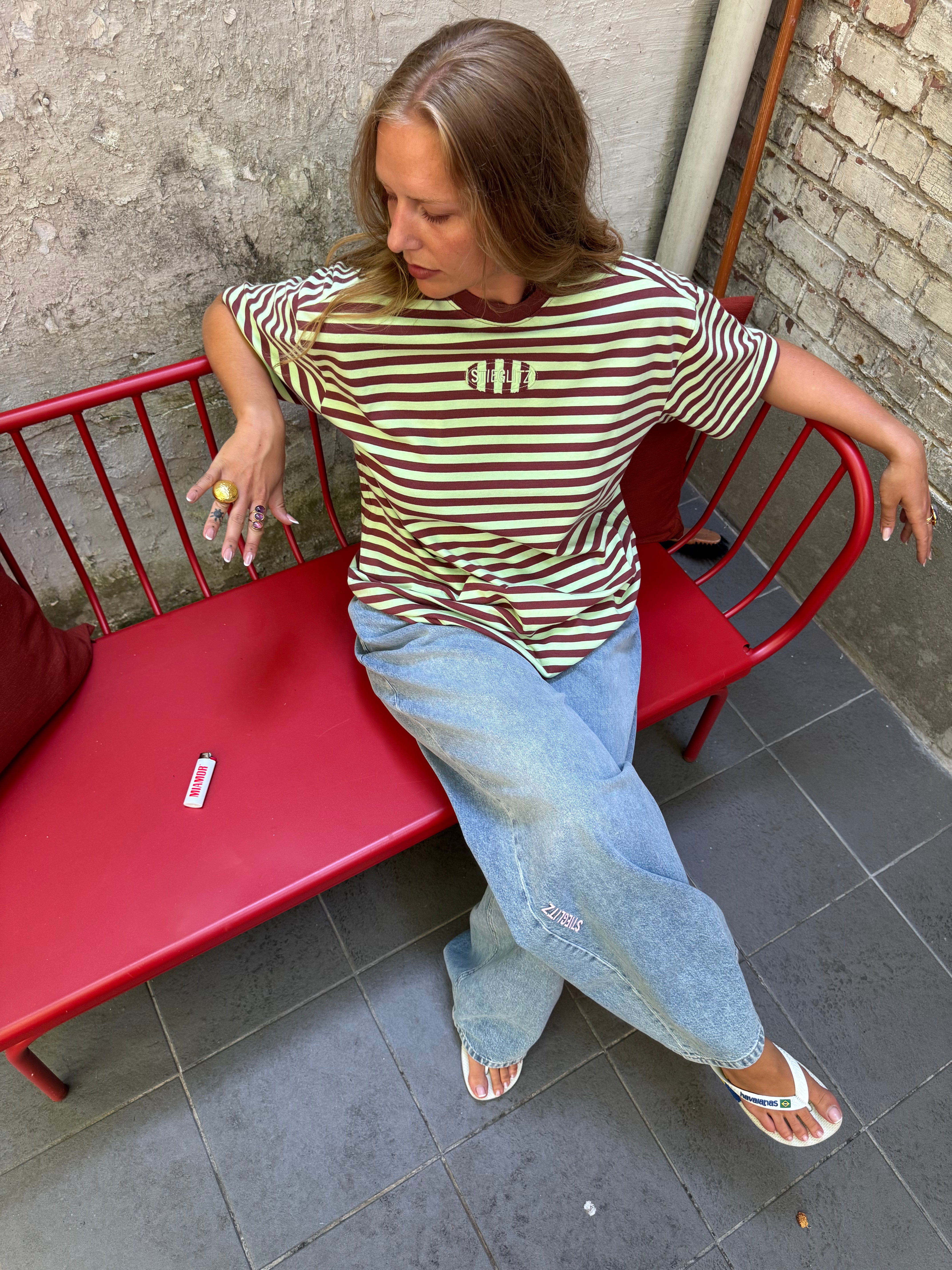Pipa oversized t-shirt - green