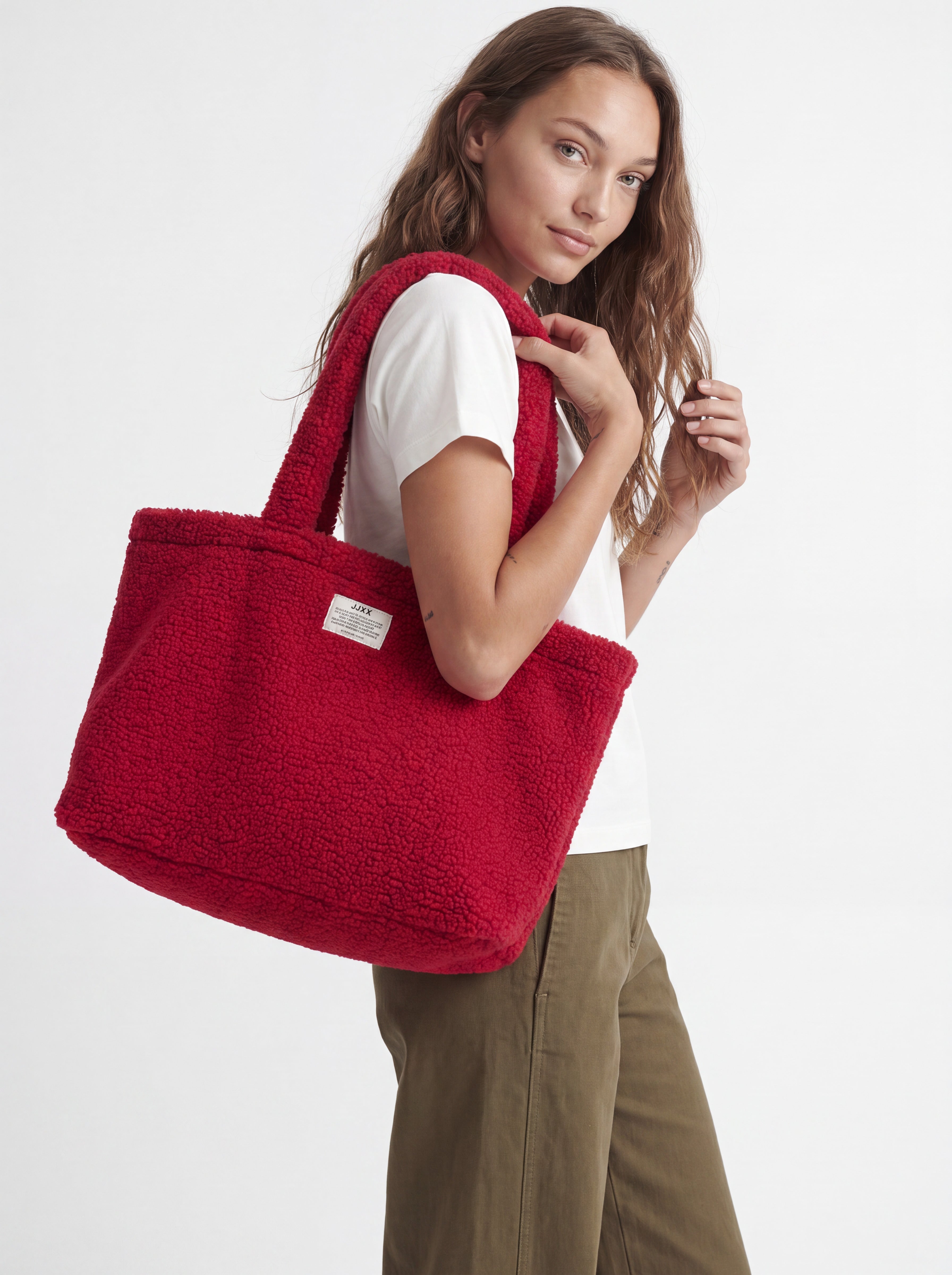 JXBETHANY VERA TEDDY TOTE BAG ACC