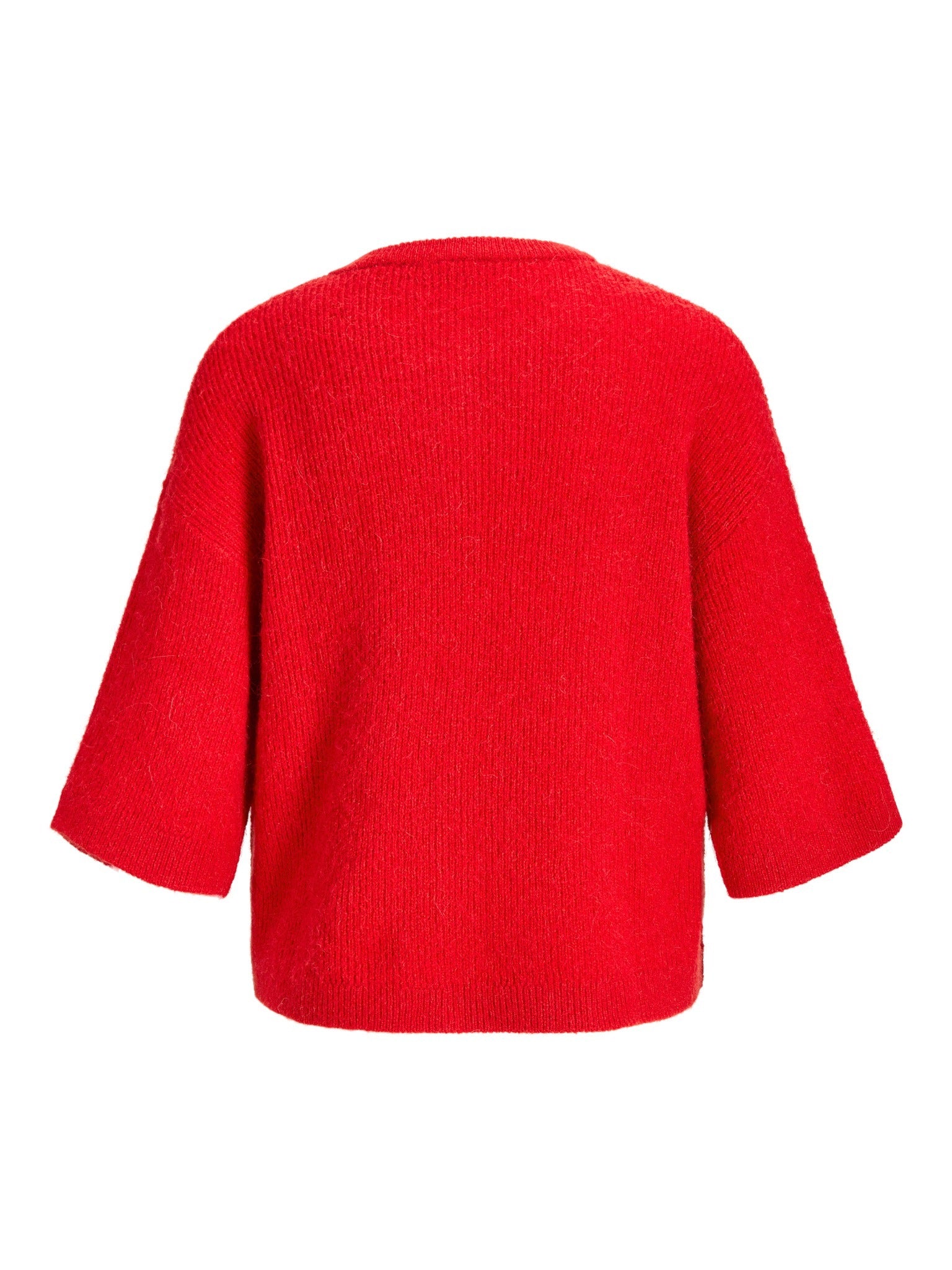 JXEVI SS CARDIGAN KNIT - RED