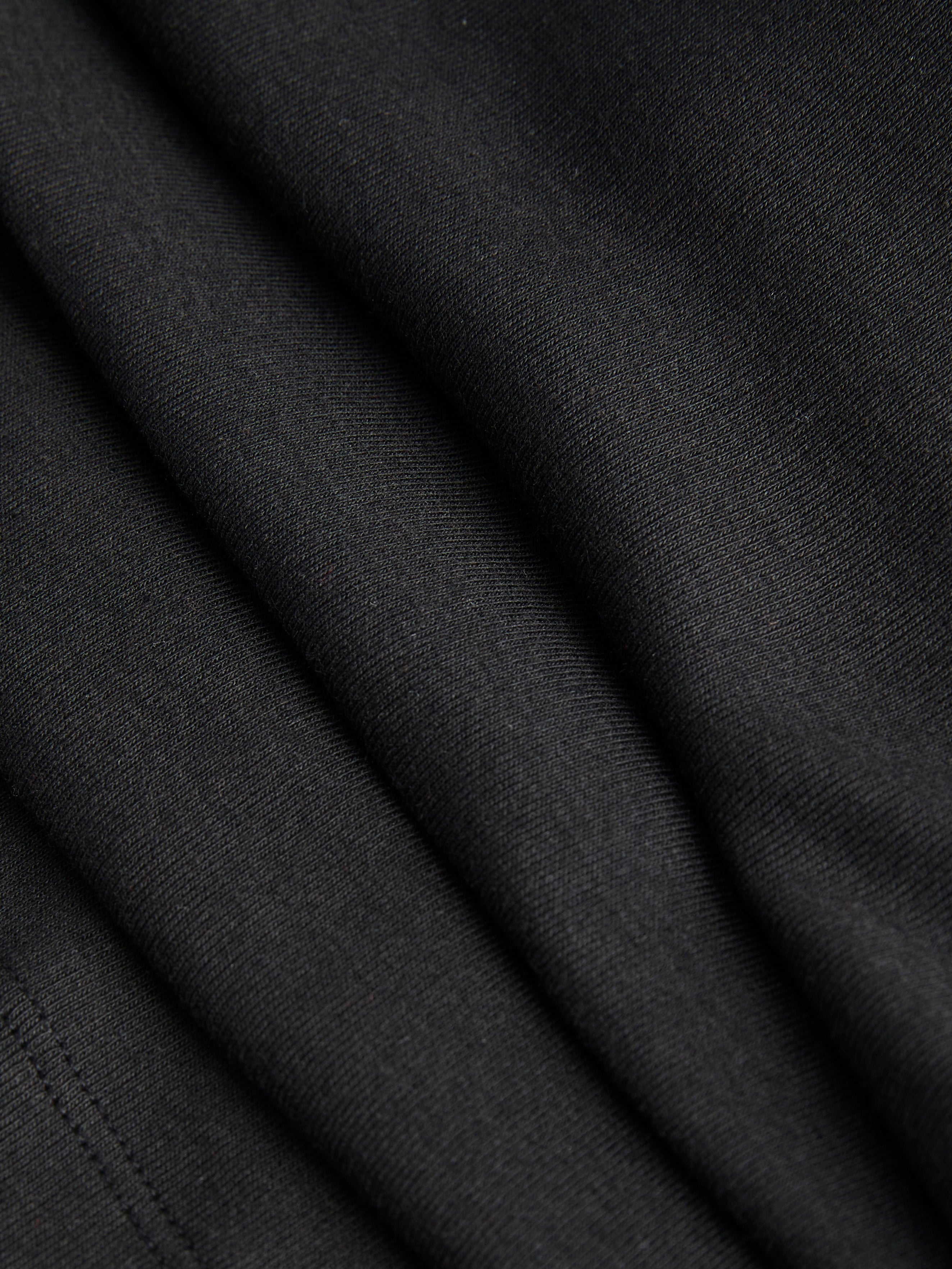 JXSTAR LS HIGH NECK TEE PULLI - BLACK