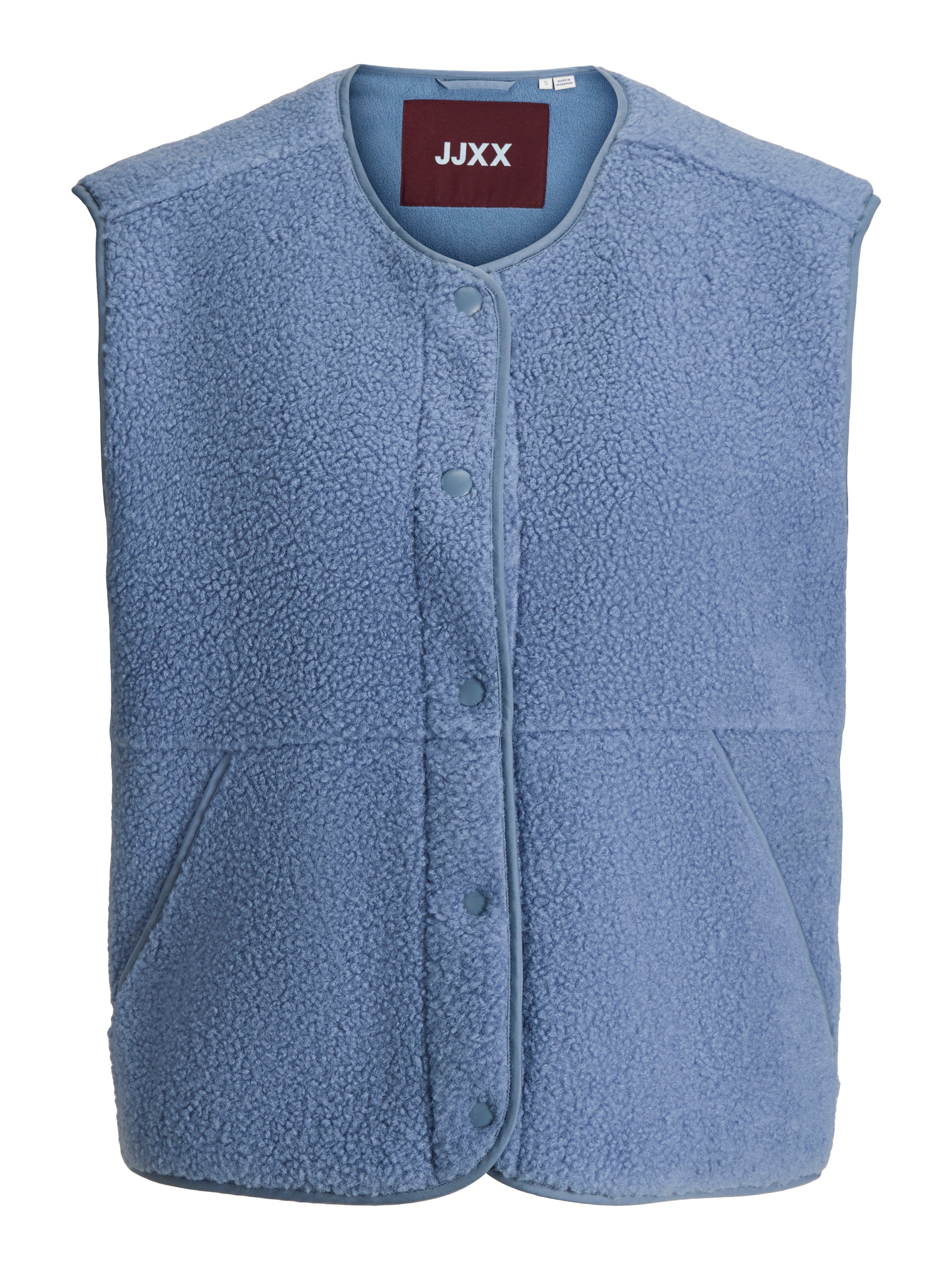 JXVERA TEDDY VEST - COUNTRY BLUE