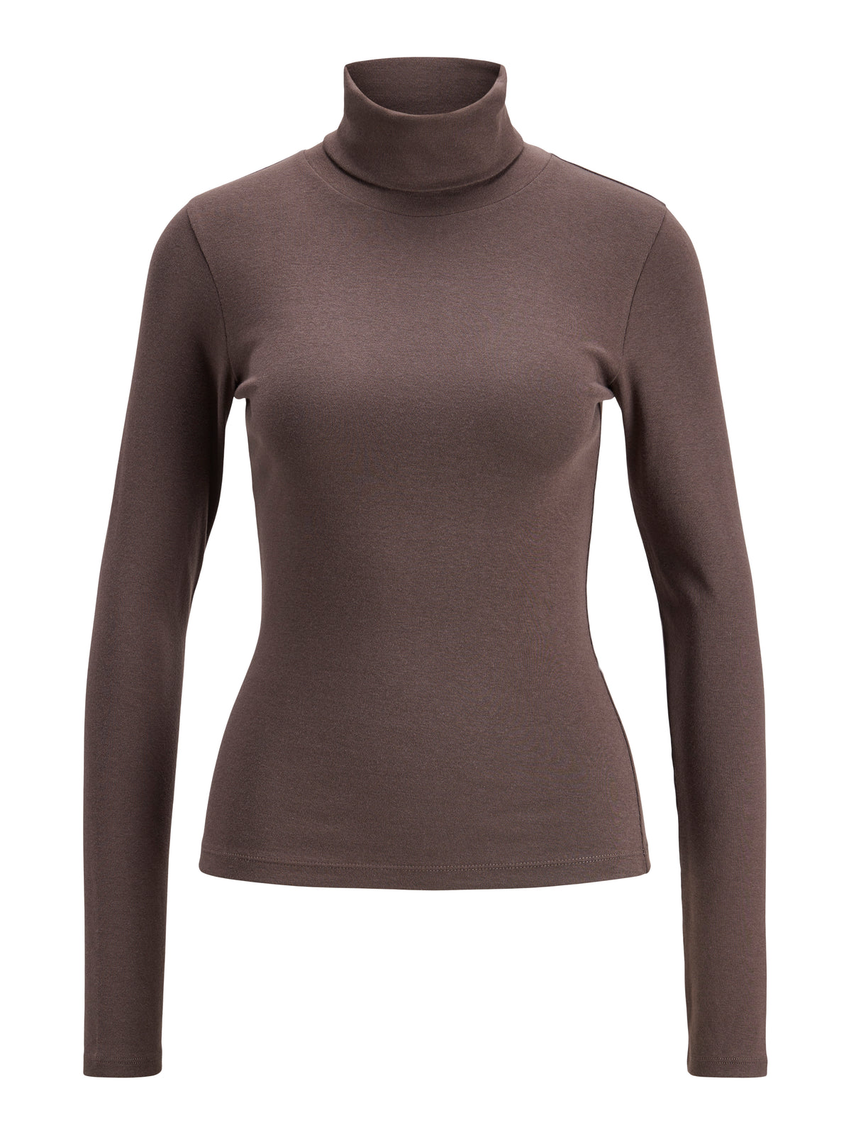 JXSTAR LS HIGH NECK TEE PULLI - BRACKEN BROWN