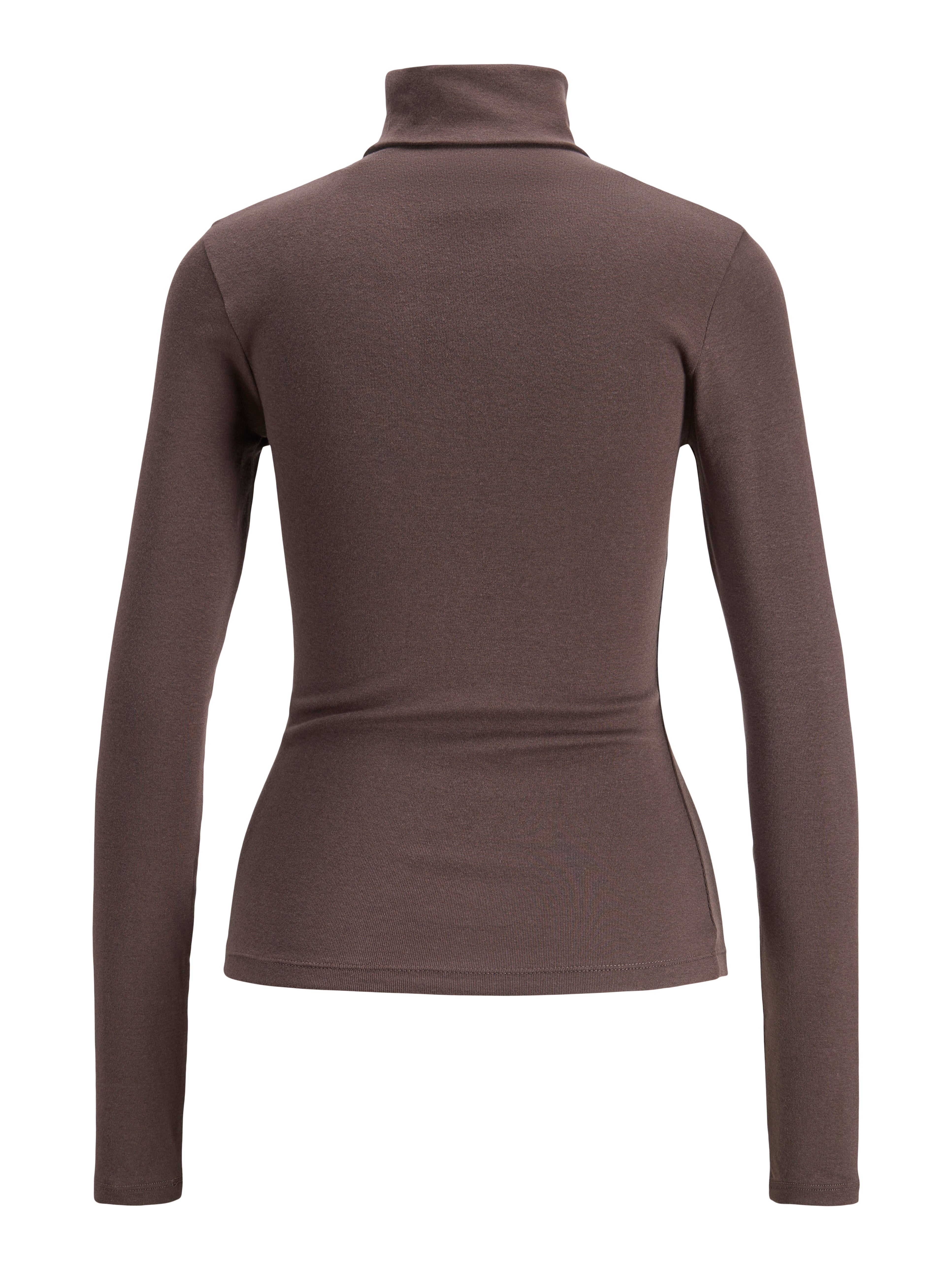 JXSTAR LS HIGH NECK TEE PULLI - BRACKEN BROWN