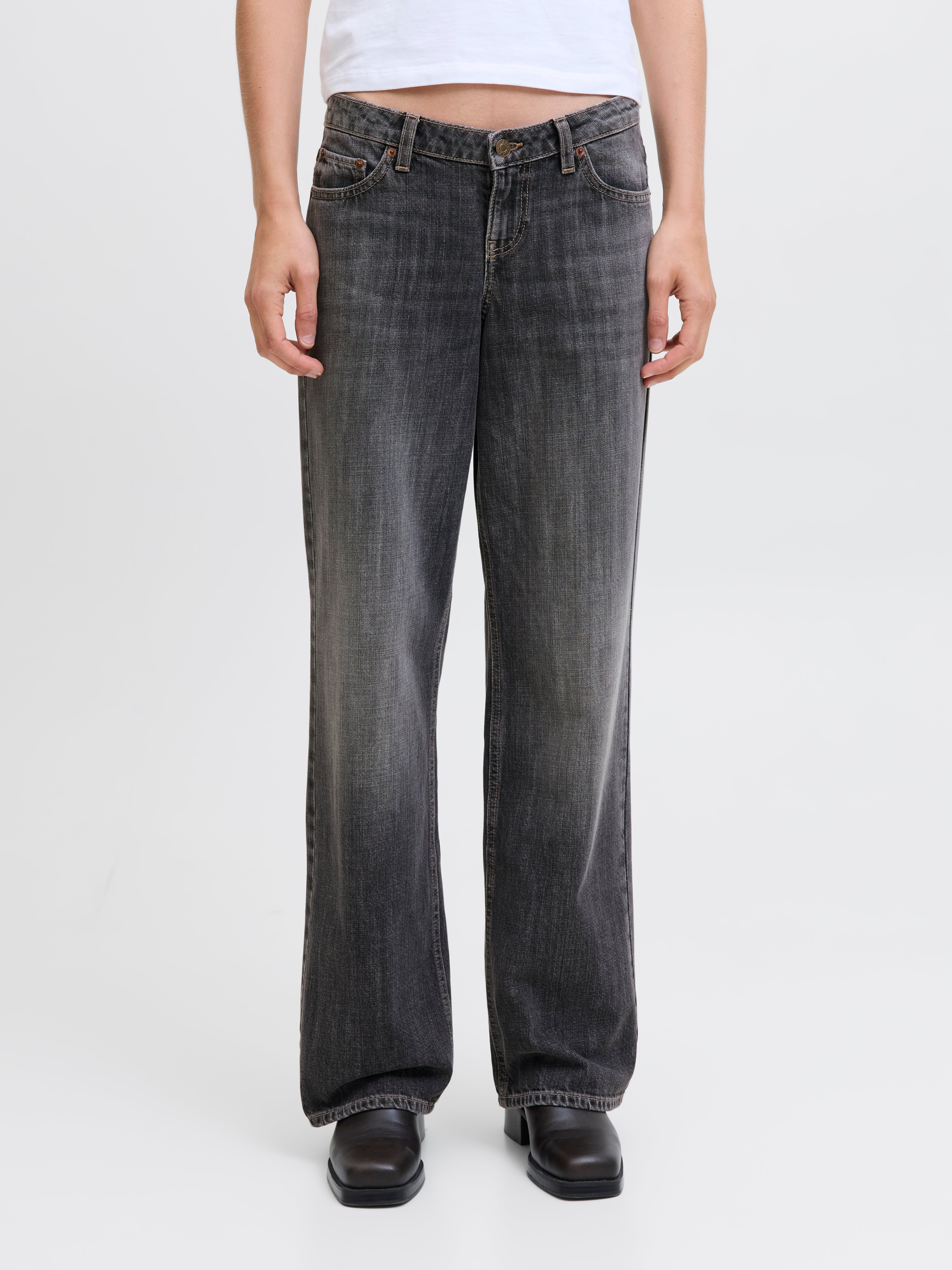 JXPALERMO LOOSE R231 - DARK GREY DENIM