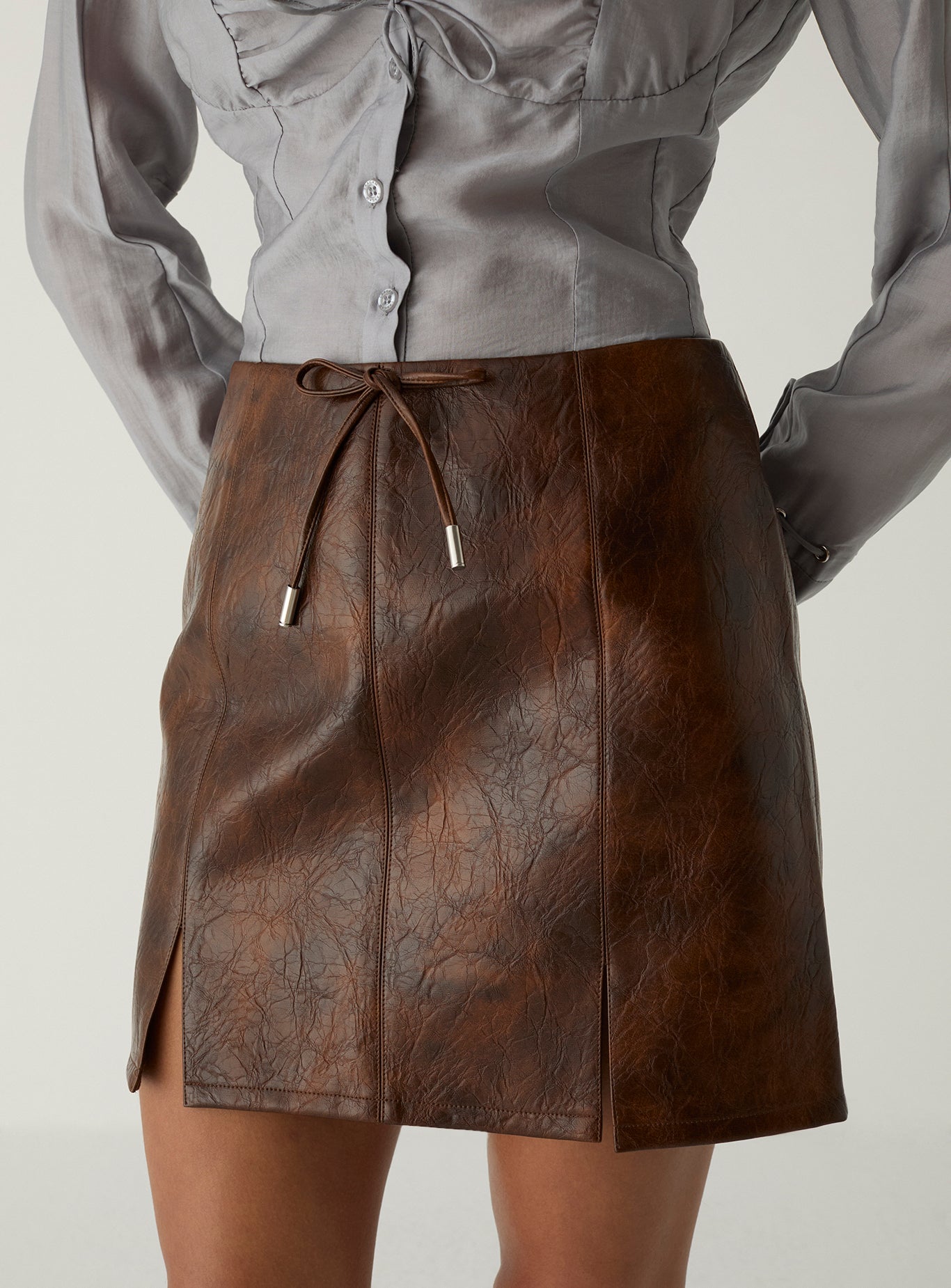 Juna skirt - Brown
