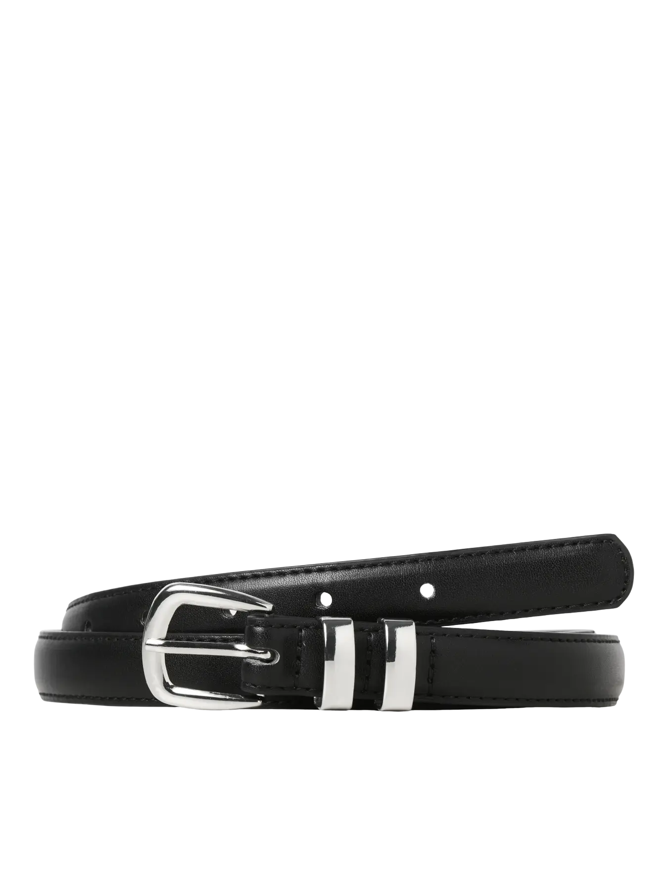 JXCELESTE BELT ACC - BLACK W. SILVER