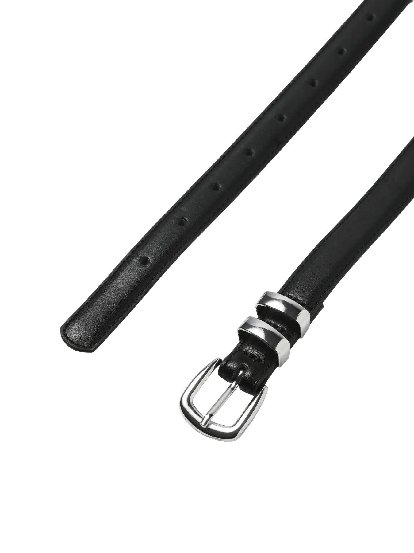 JXCELESTE BELT ACC - BLACK W. SILVER
