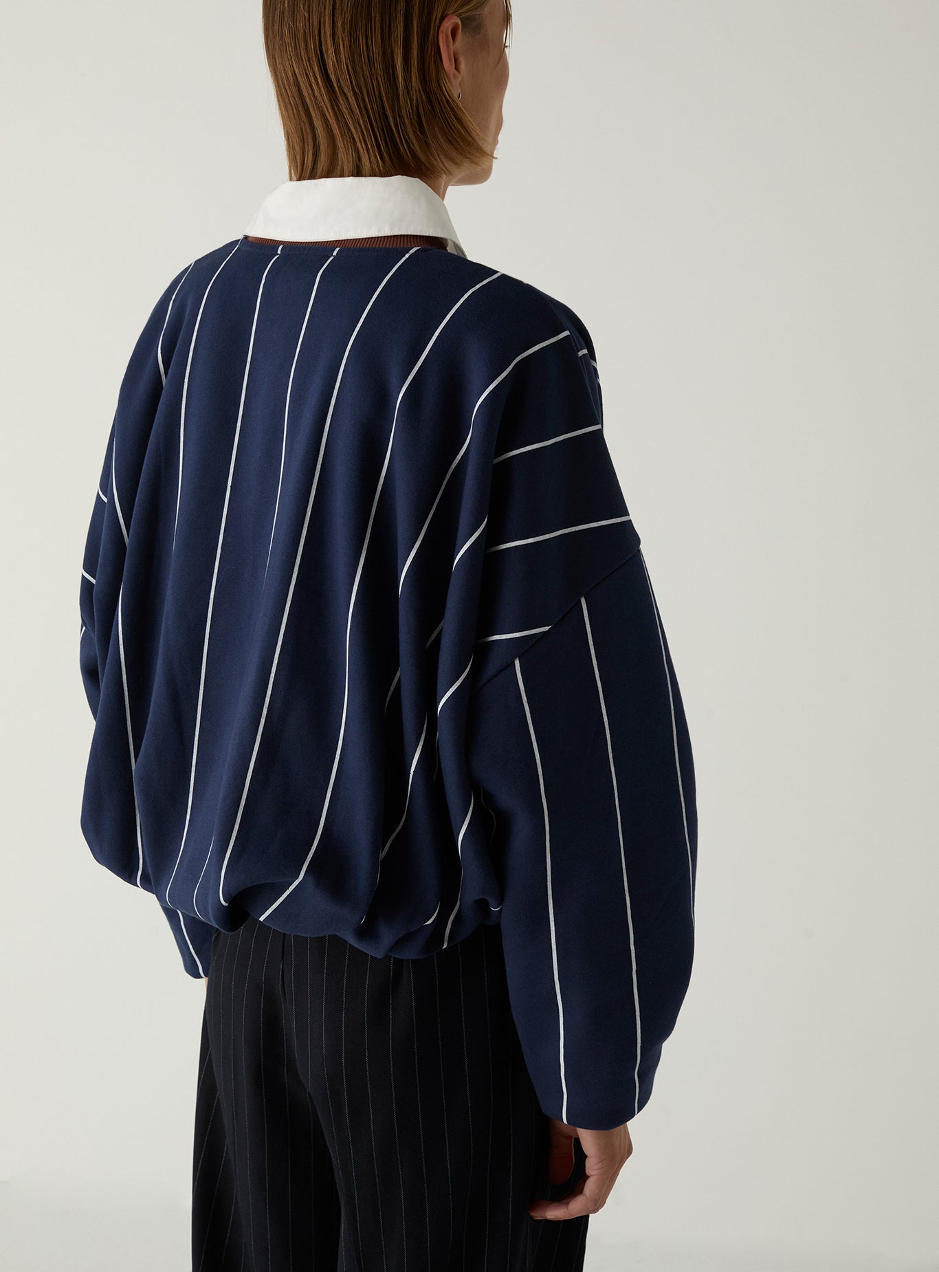 Kelly sweatshirt - Navy stripes