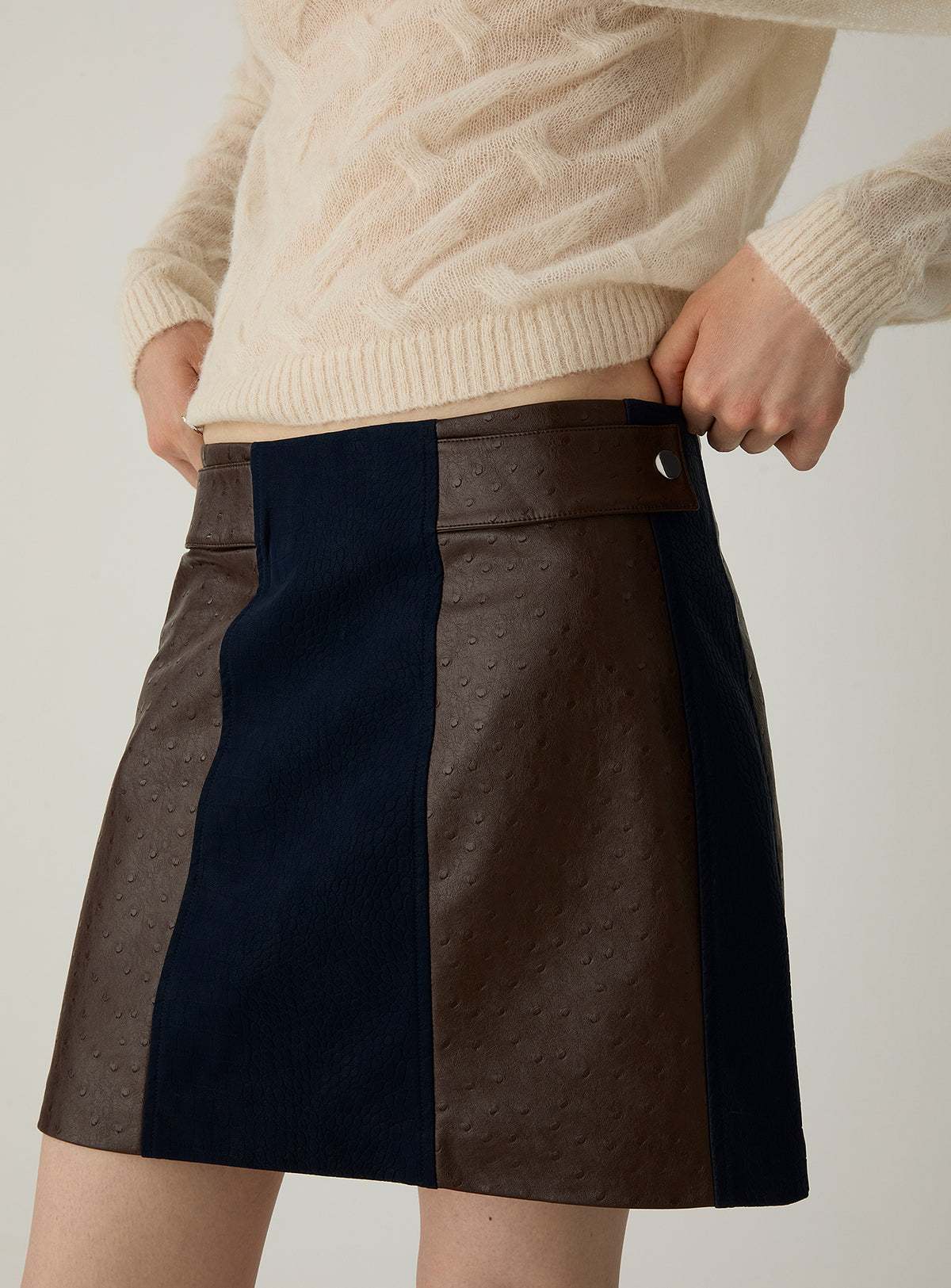 Lior short skirt - Navy