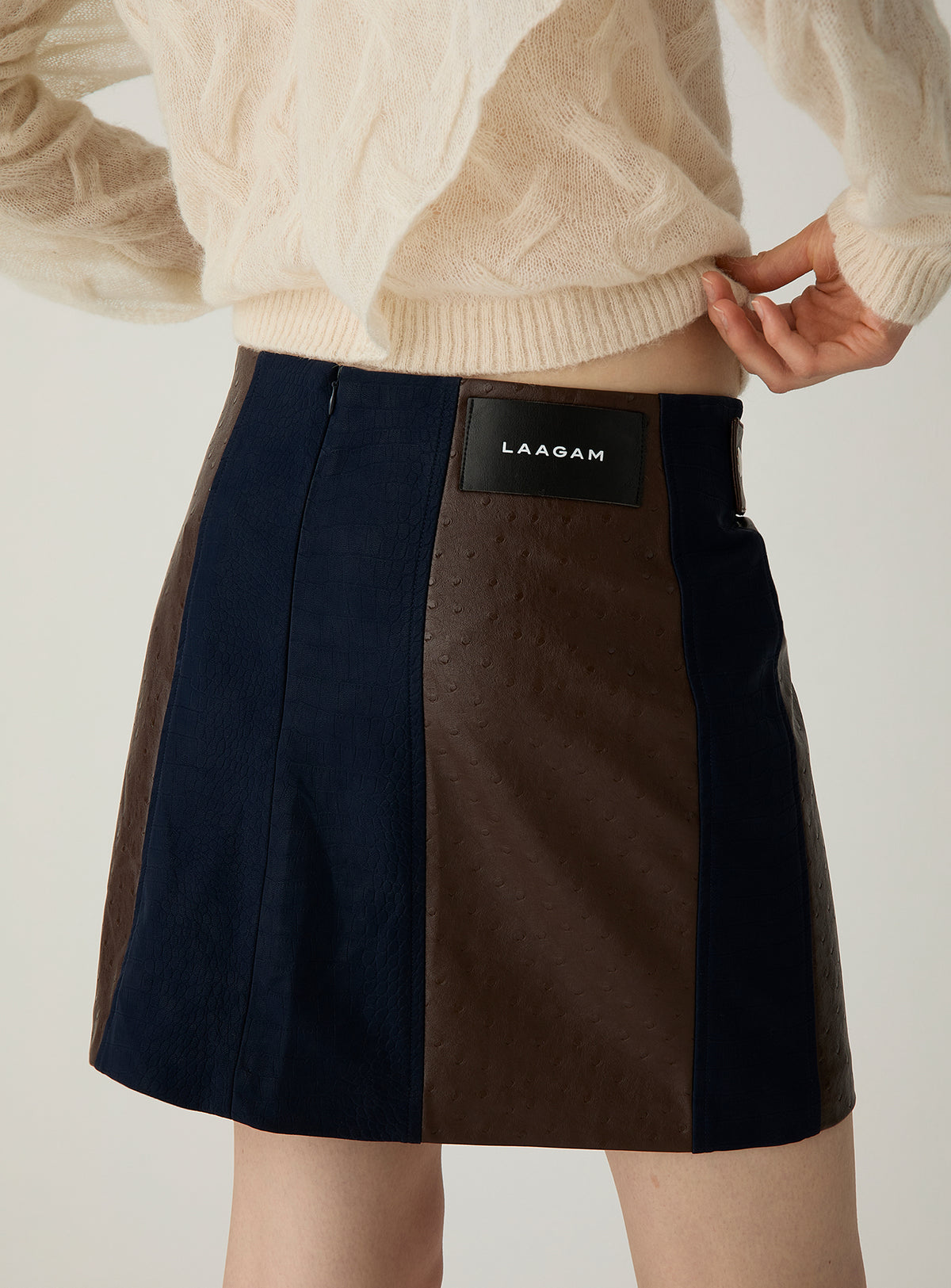 Lior short skirt - Navy
