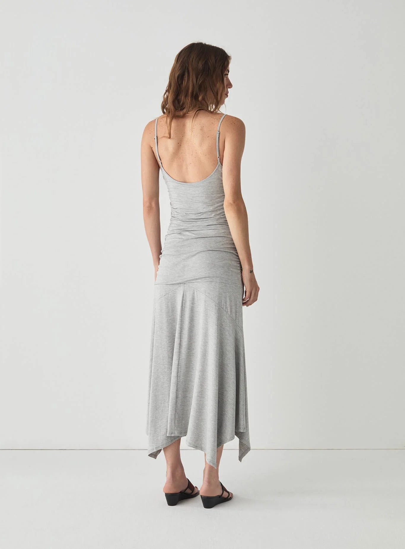 Luma midi dress - Grey